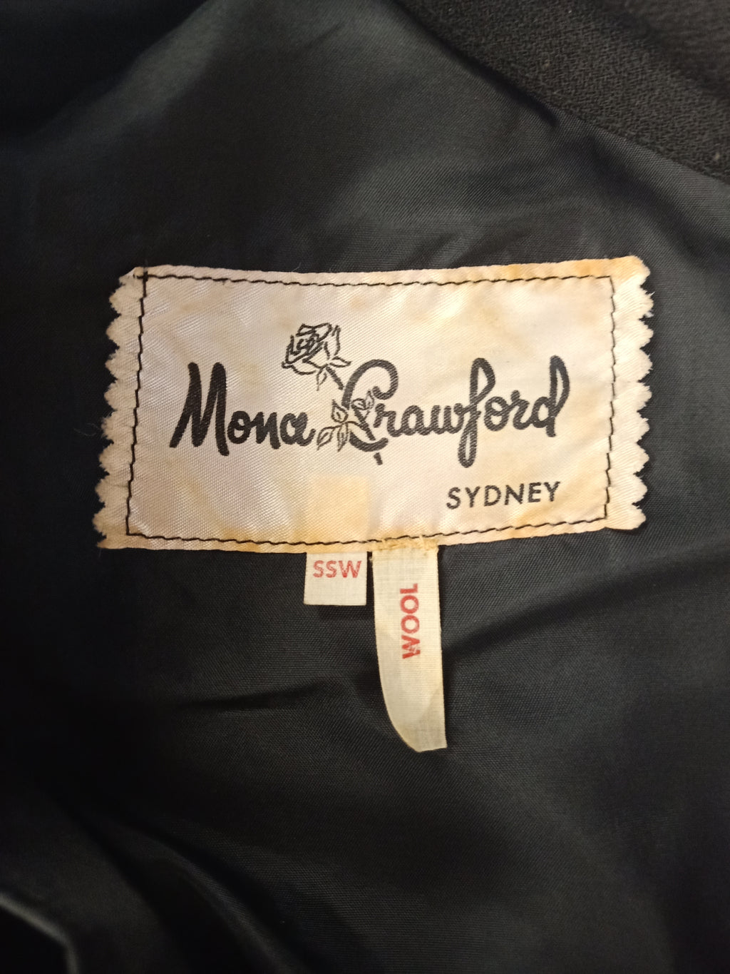 Mona Crawford Gold Trim Dress