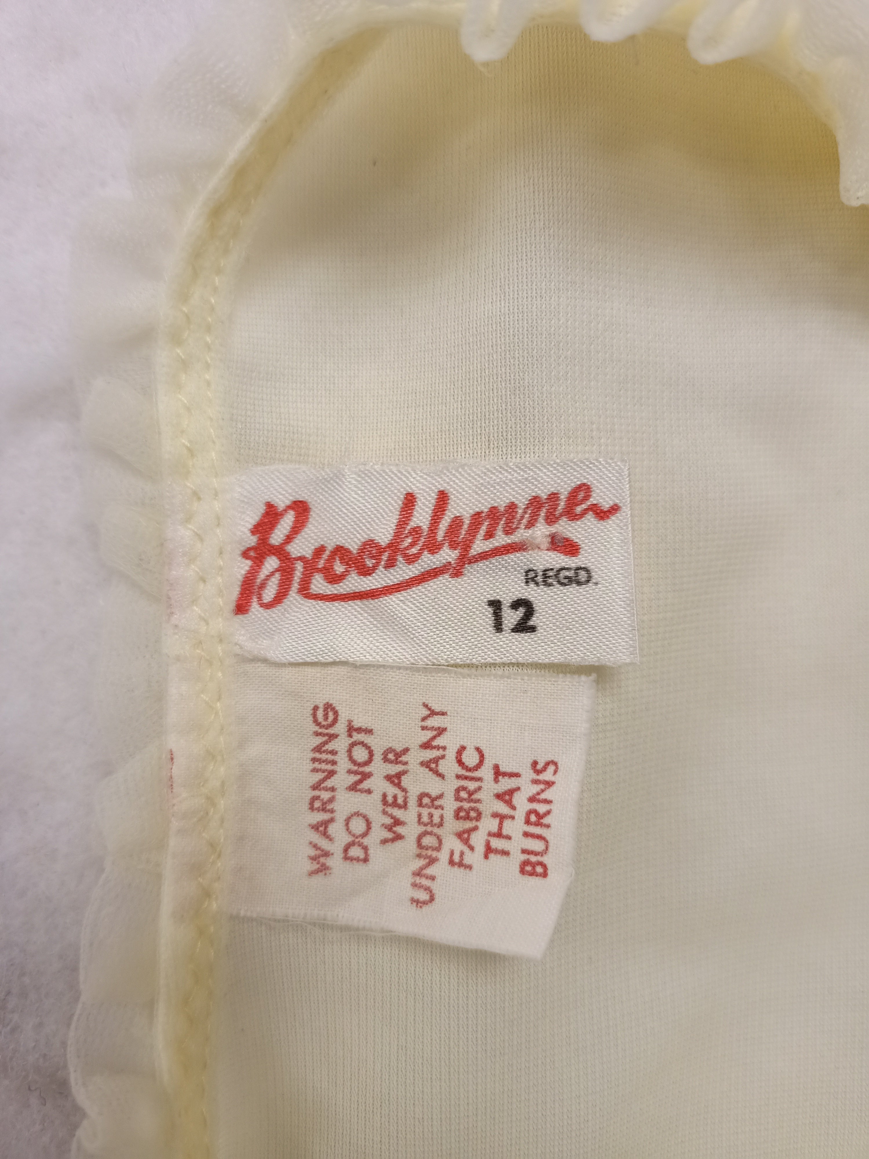 Vintage Brooklynne Yellow Nightie