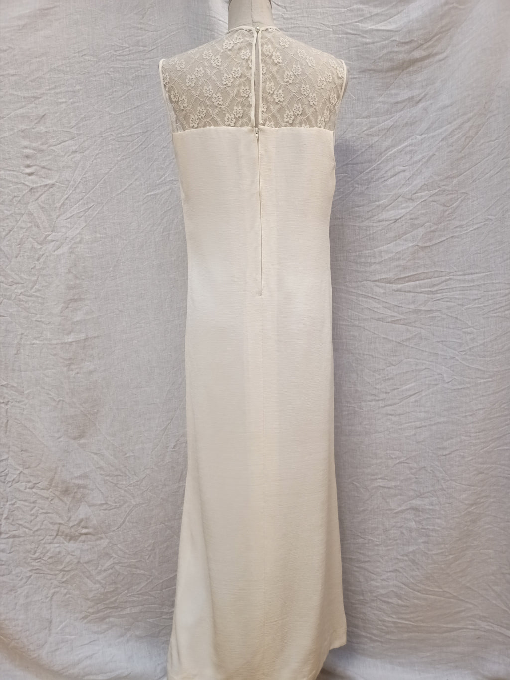 Vintage Lace Cream Dress