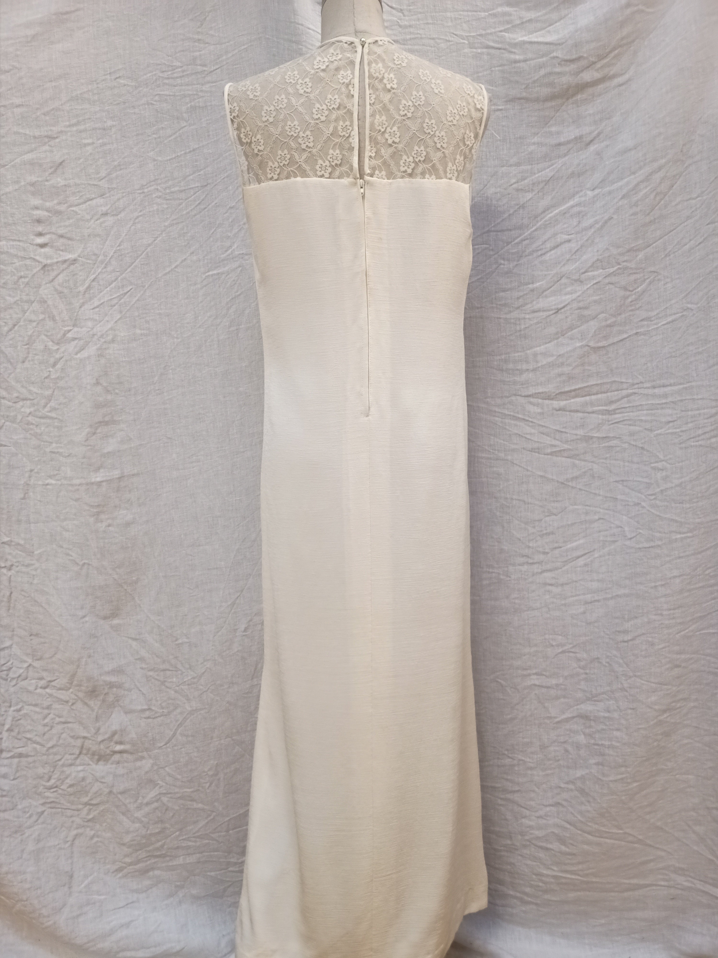 Vintage Lace Cream Dress