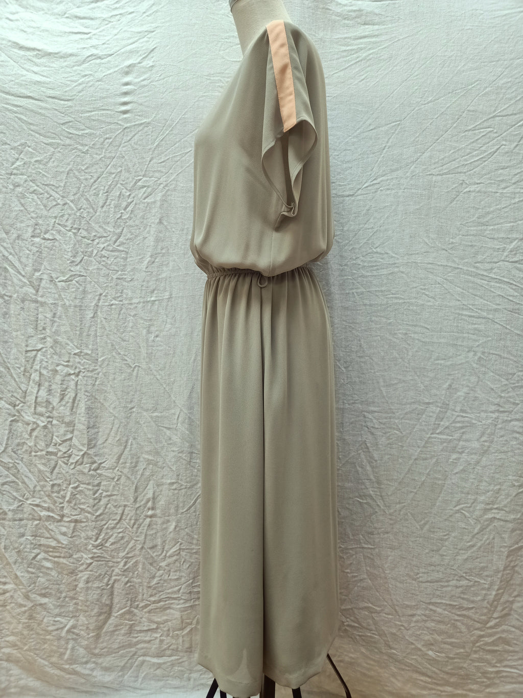 Vintage Sage Crepe Dress