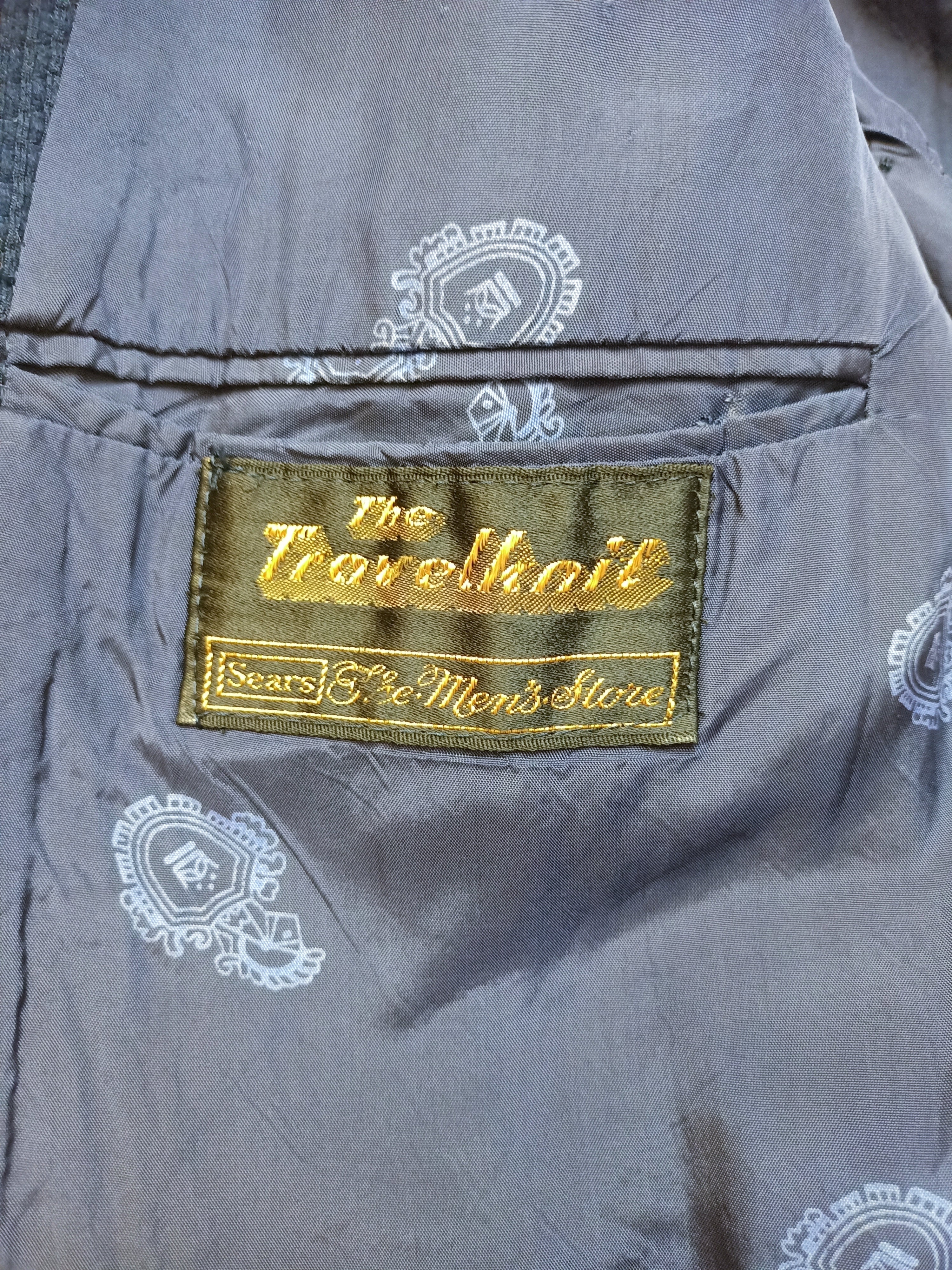 Vintage Sears Collarless Blazer