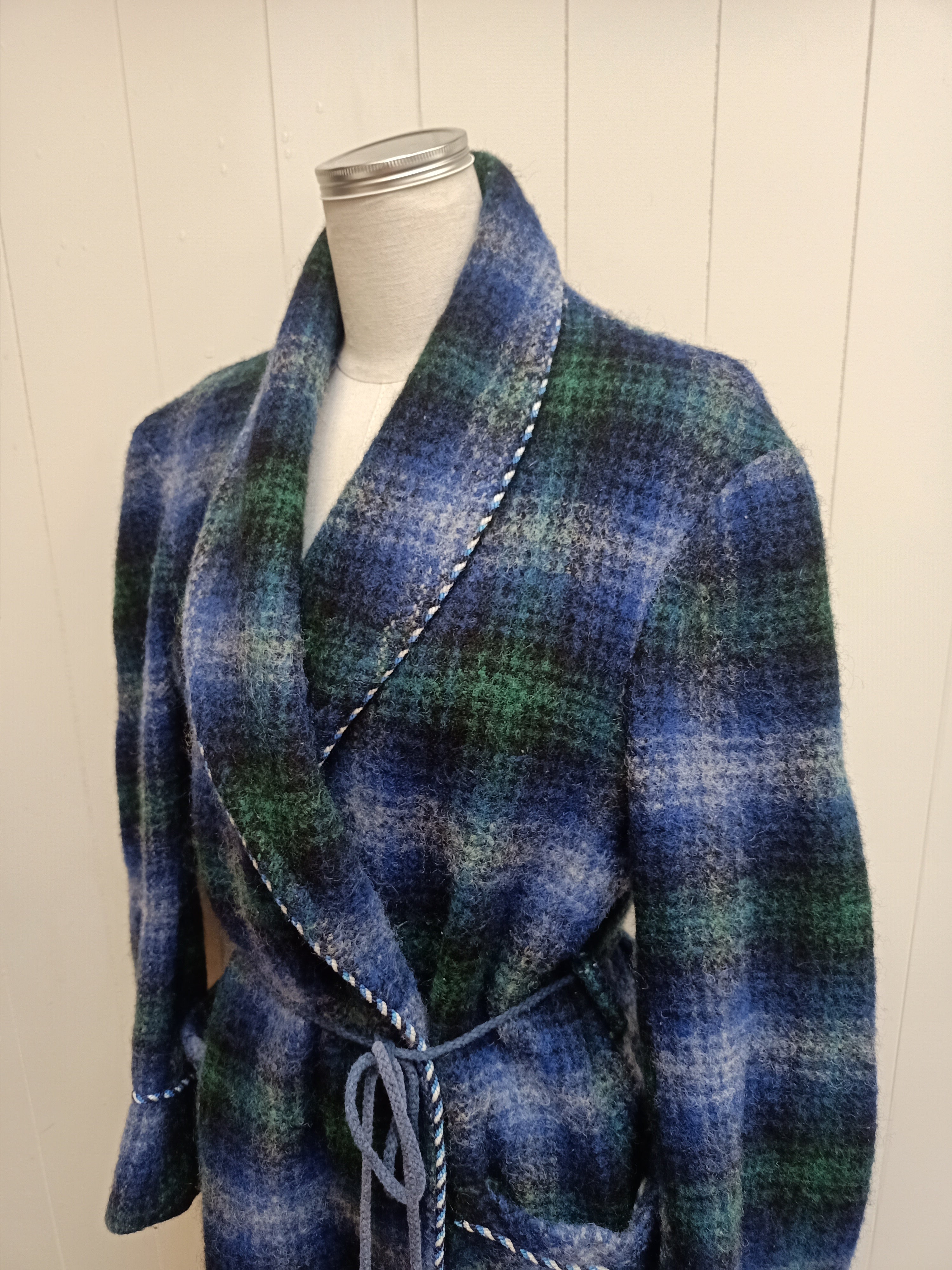 Vintage Hallensteins Wool Dressing Gown