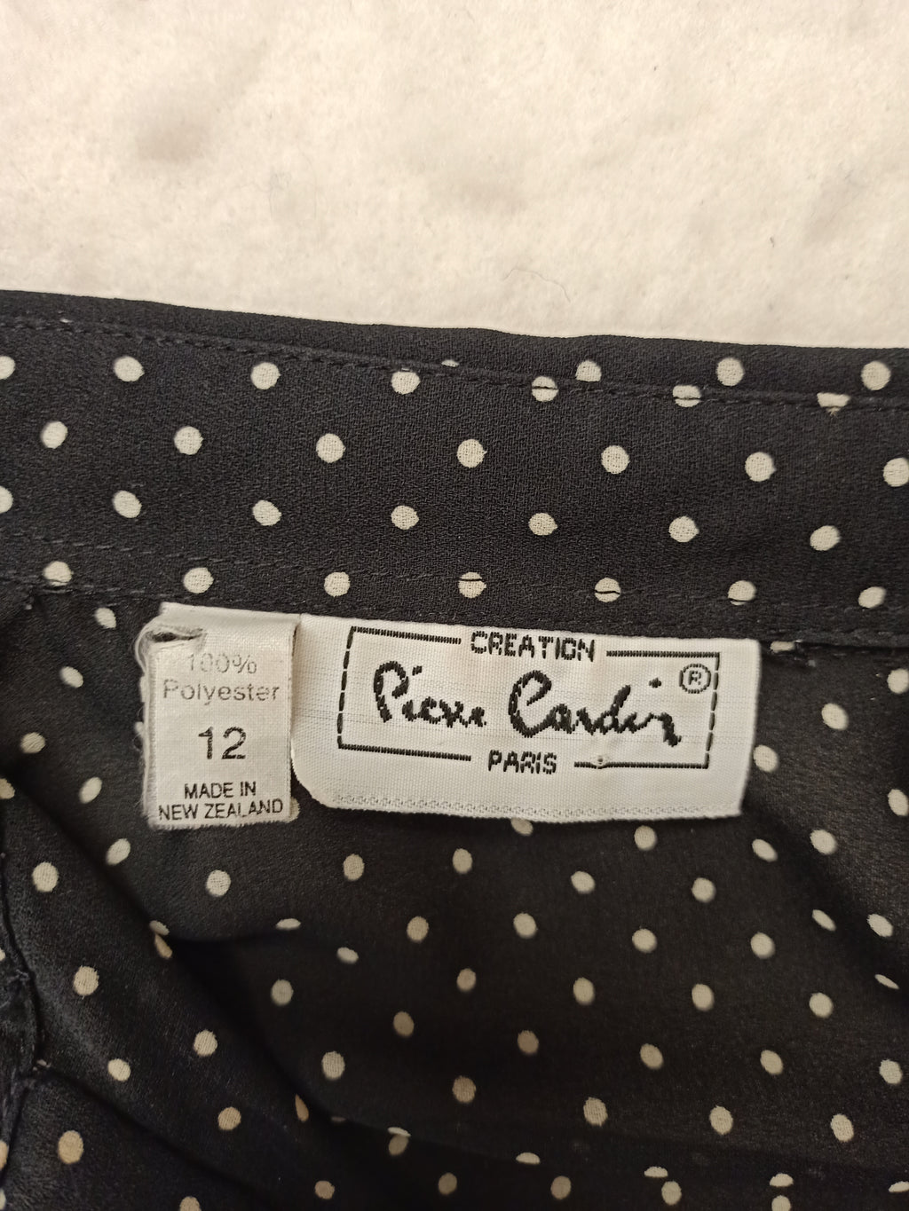 Vintage Pierre Cardin Polka Dot Shirt