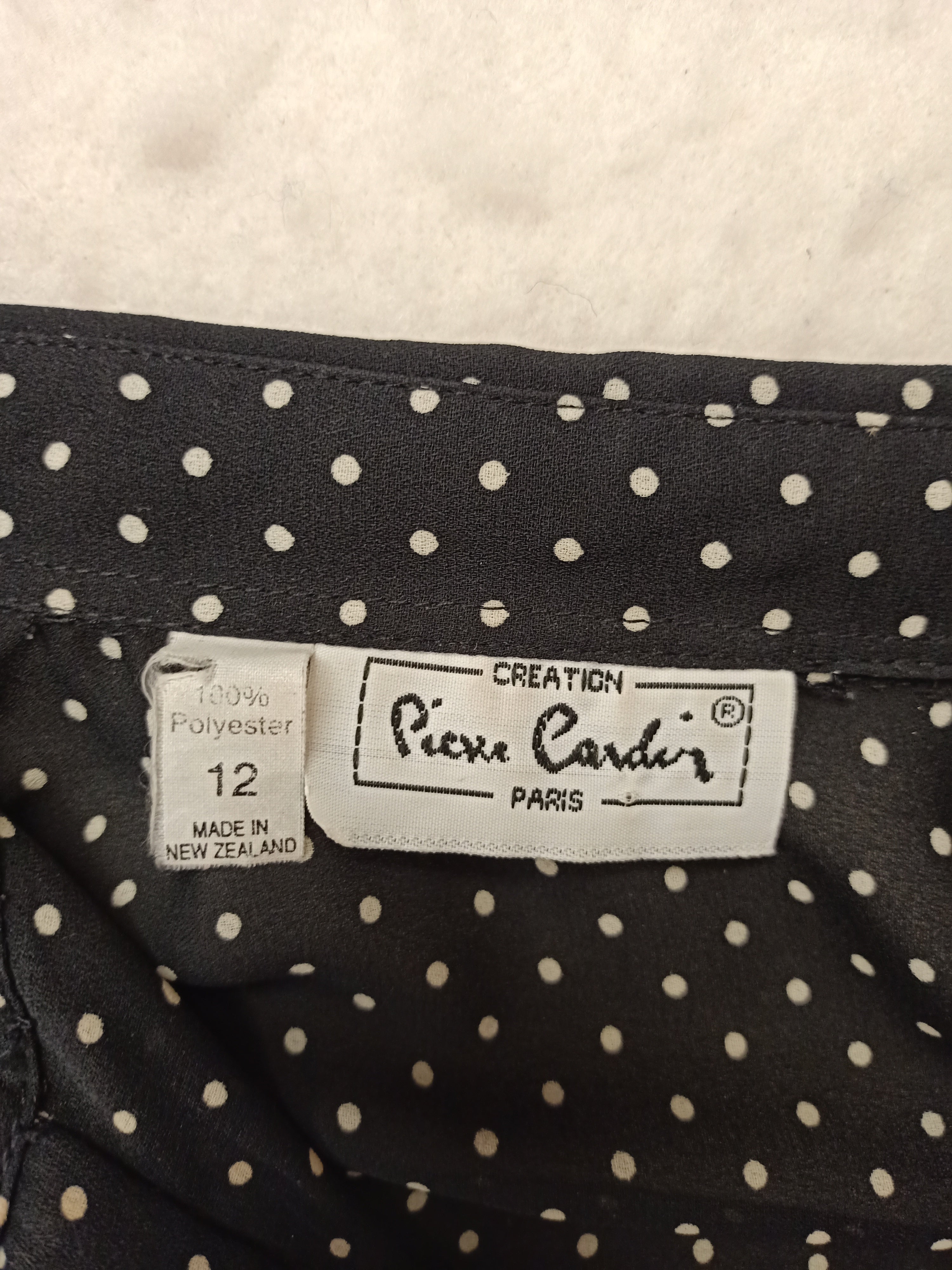 Vintage Pierre Cardin Polka Dot Shirt