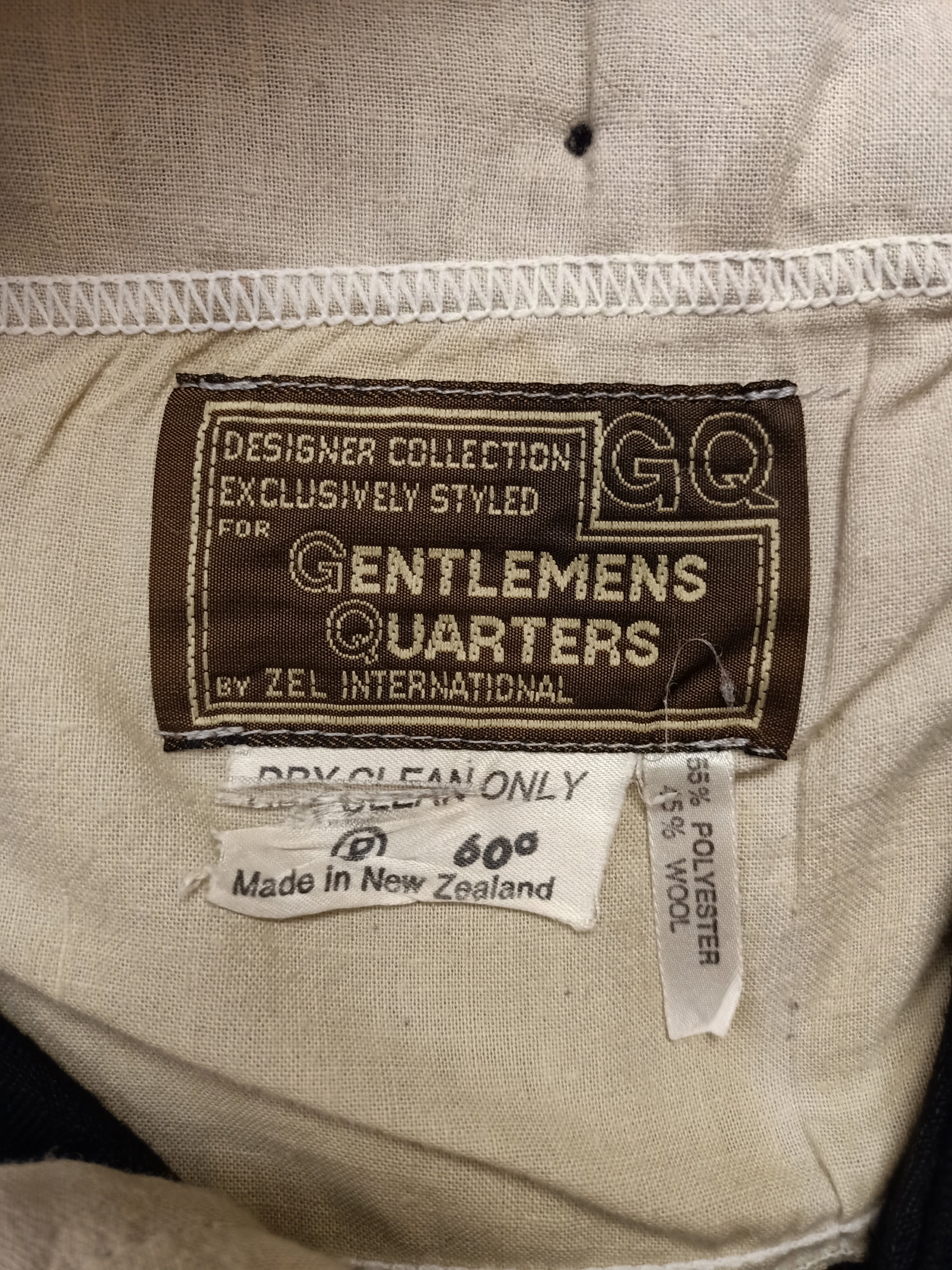 Vintage Mens Gentlemens Quarters Pants