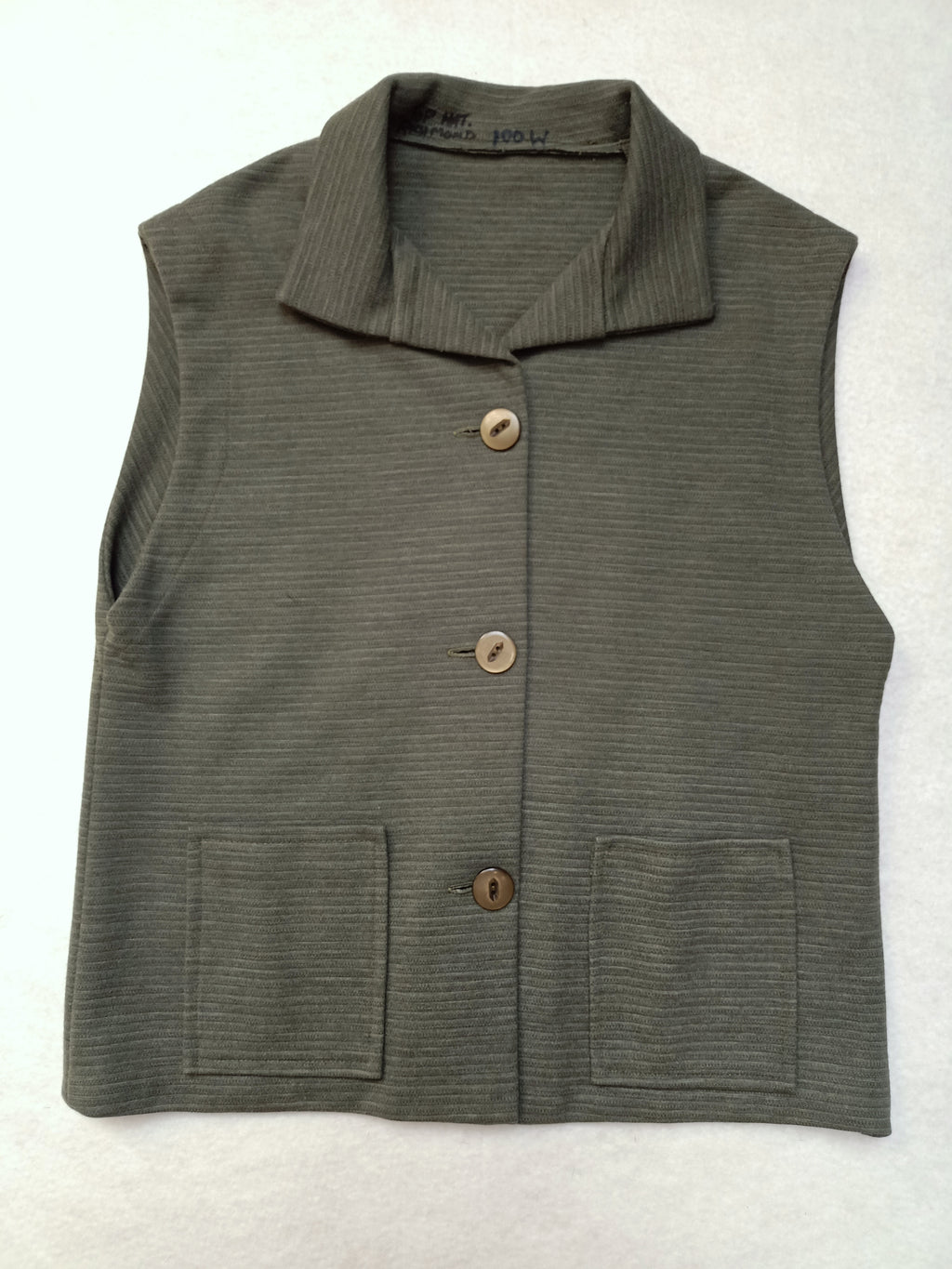 Vintage Green Marle Vest