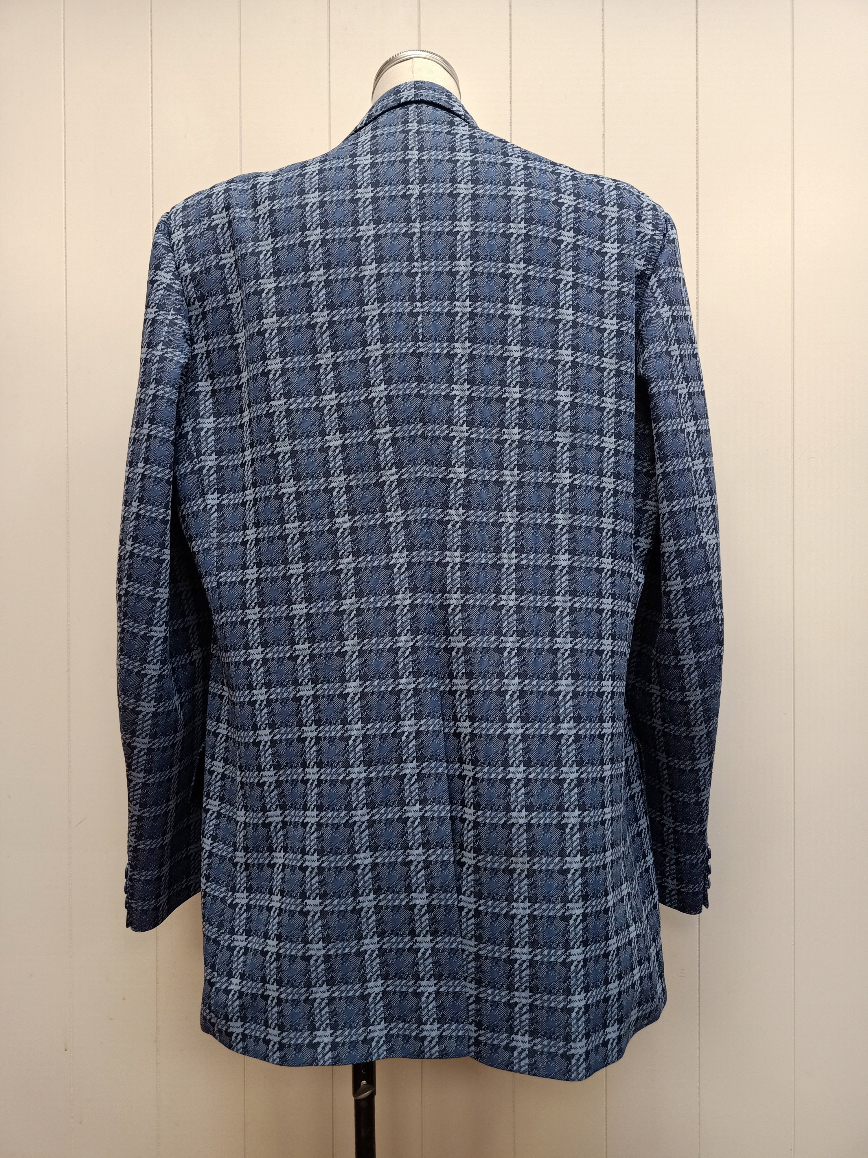 Vintage Mens McGregor Checkered Blazer
