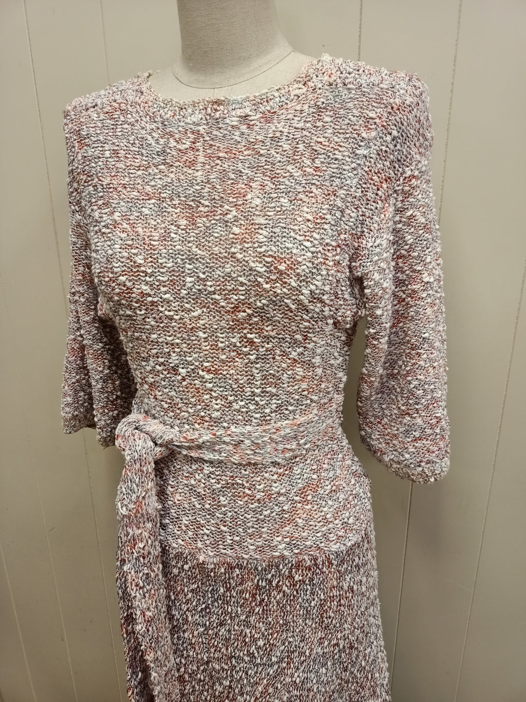Vintage Boucle Knit Dress