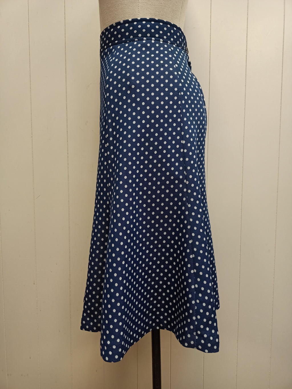 Vintage Lady Californian Polka Dot Skirt
