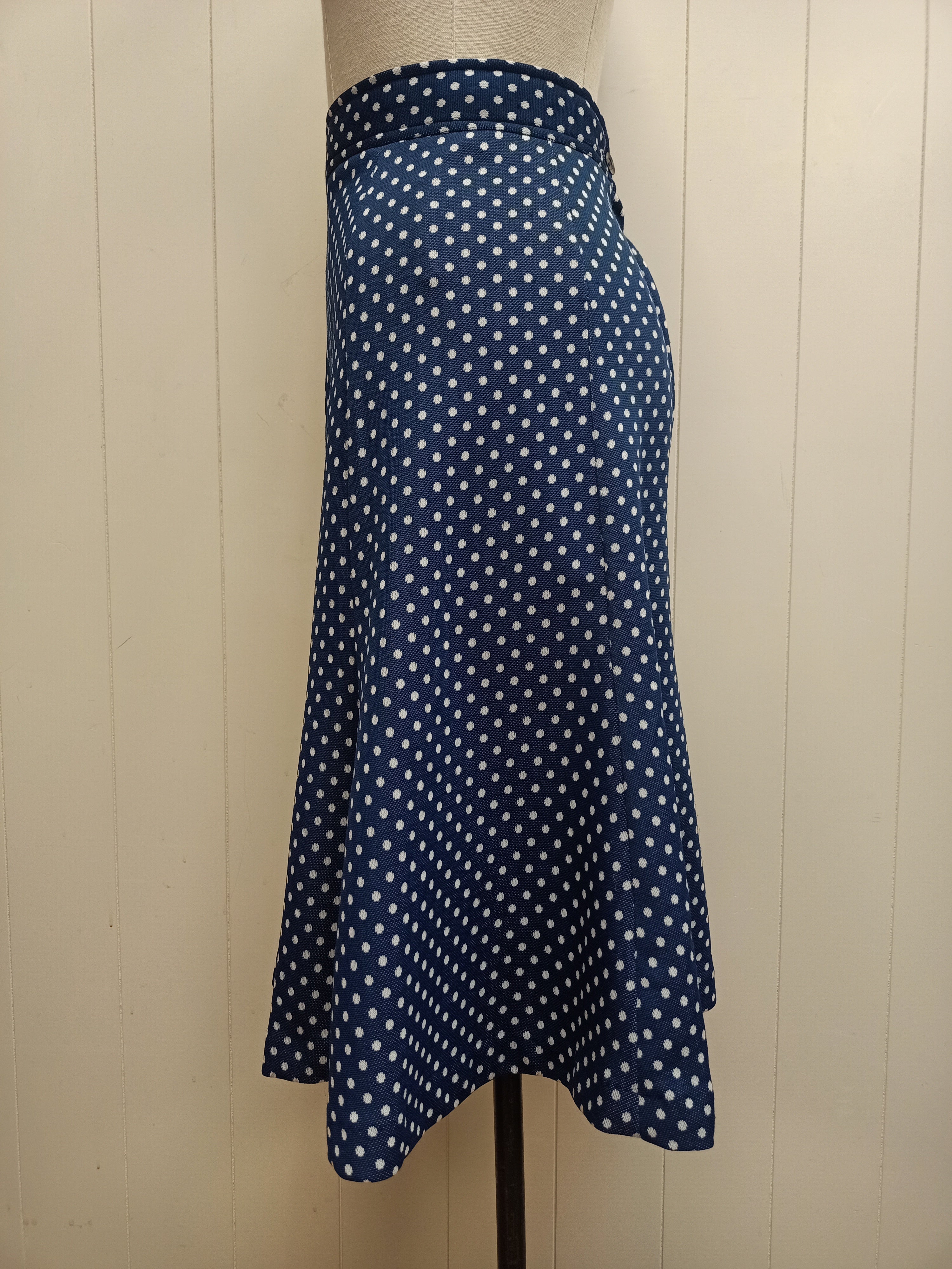 Vintage Lady Californian Polka Dot Skirt
