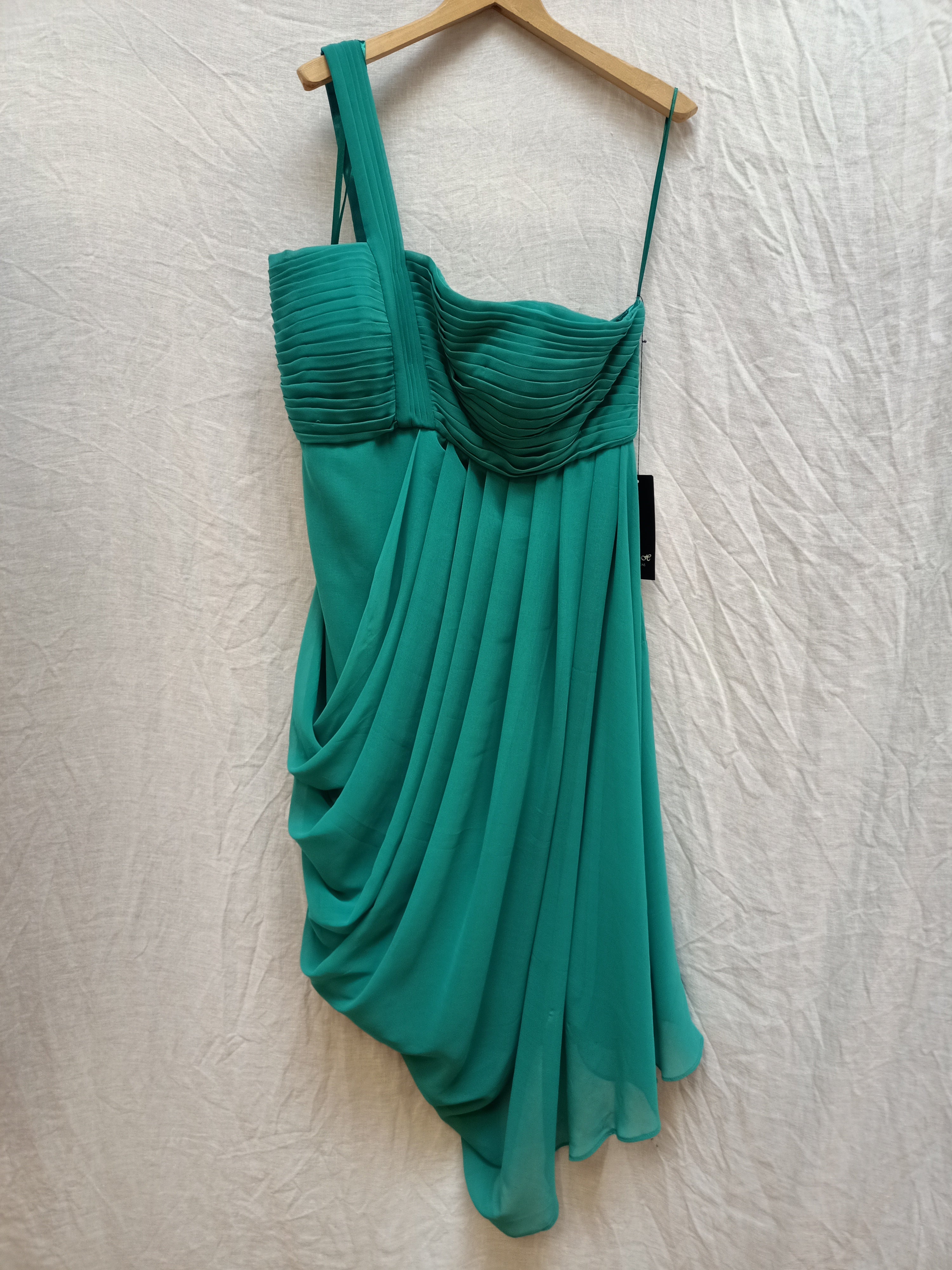 Ellen-H Draped Chiffon Dress
