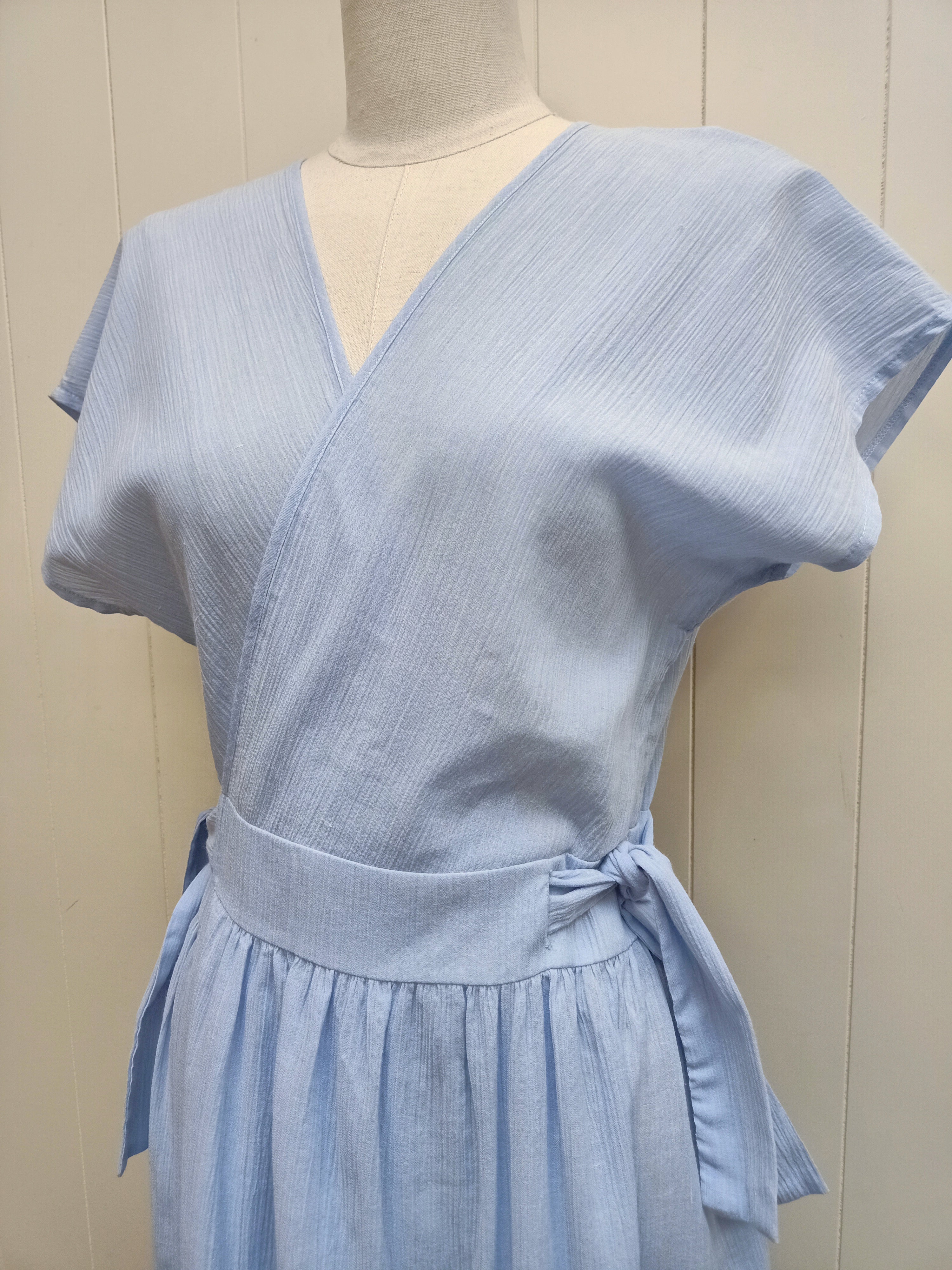 Vintage Princess Wrap Dress