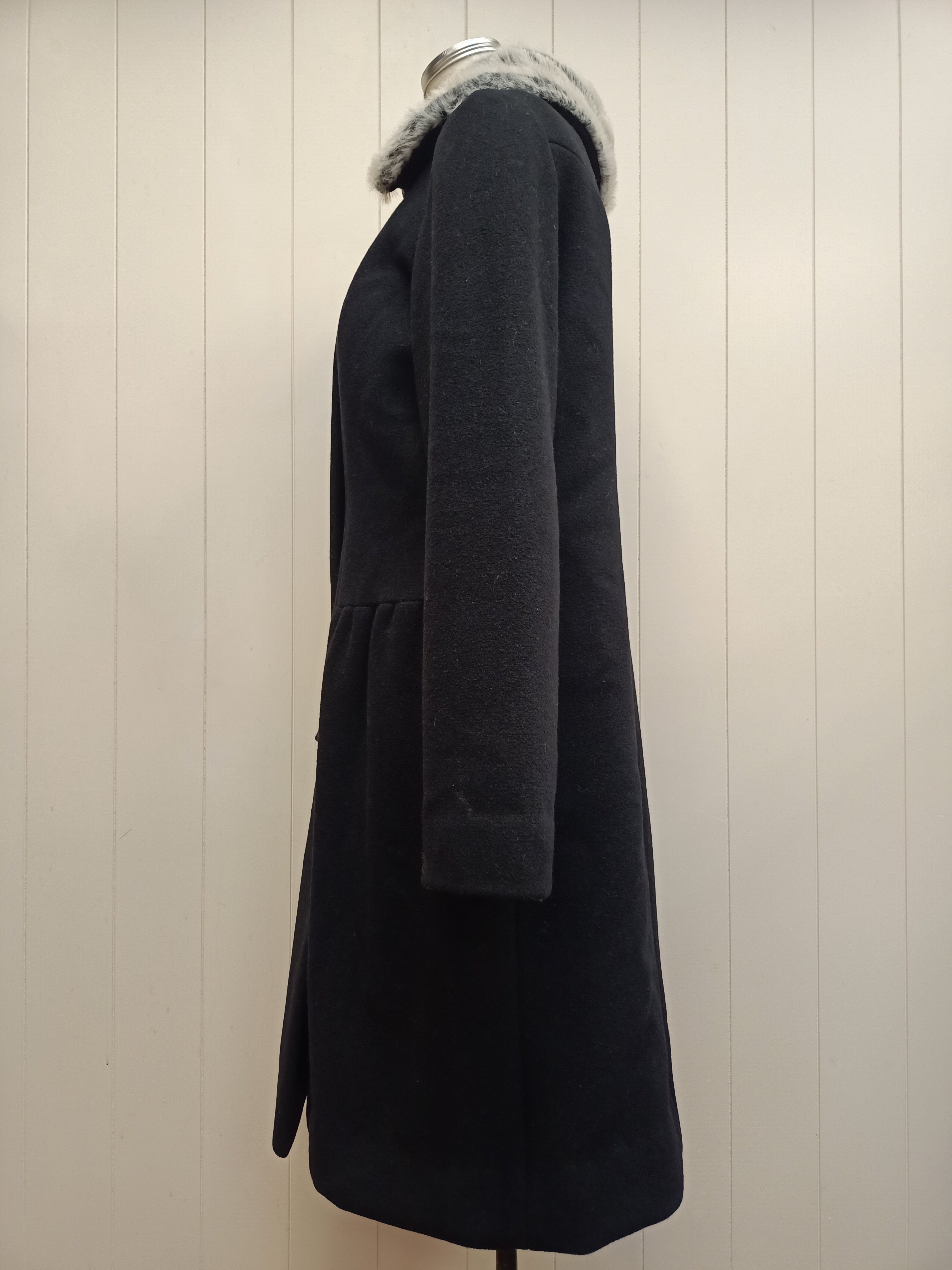 Vintage Allen Barry Black Coat