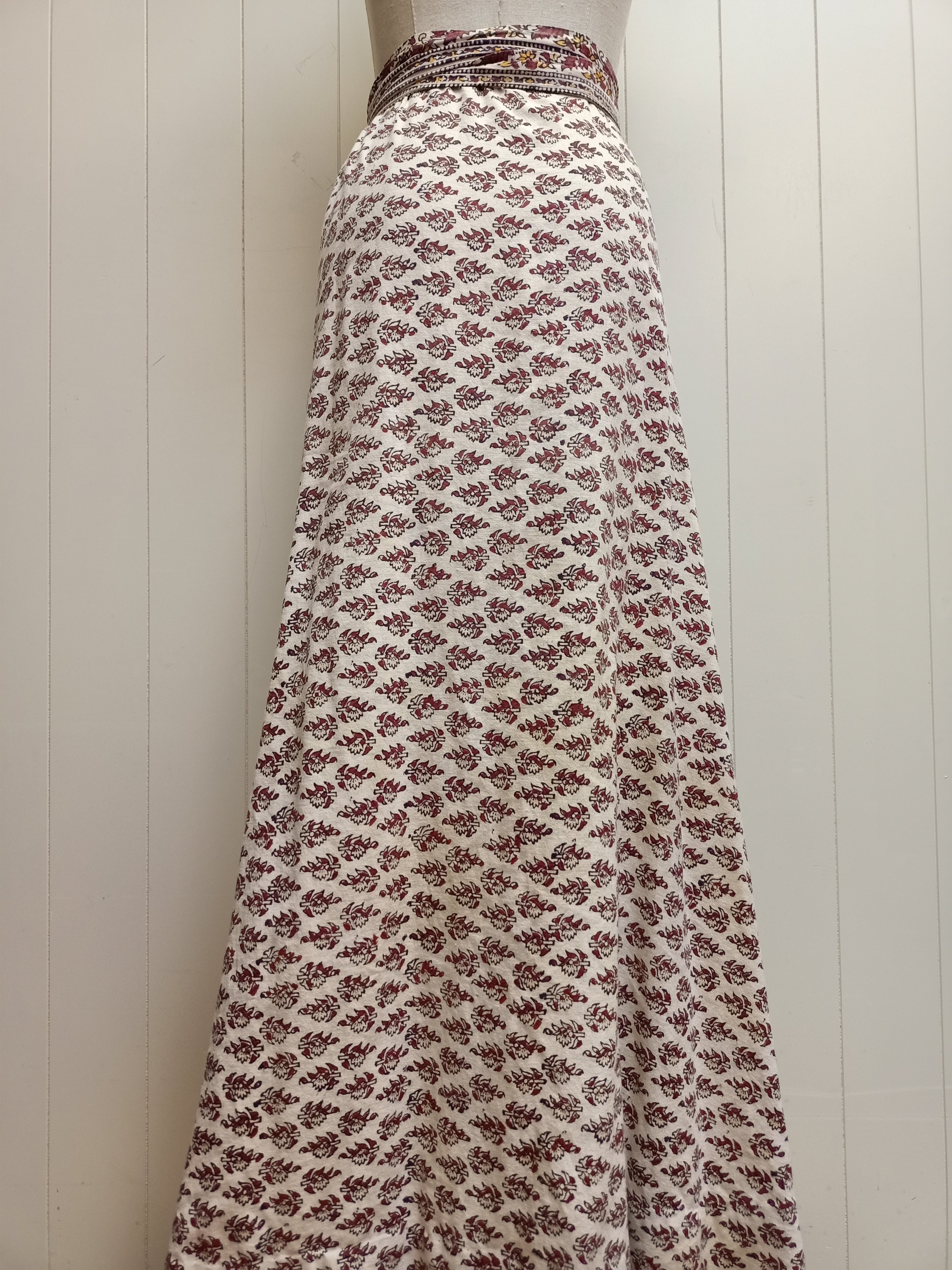 Vintage Wrap Around Skirt