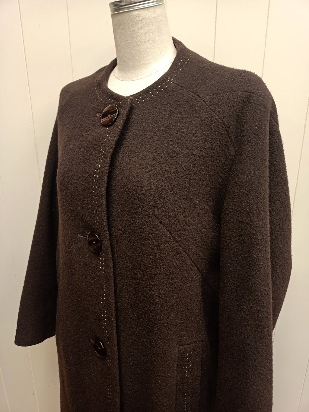 Vintage John Stephen Brown Coat