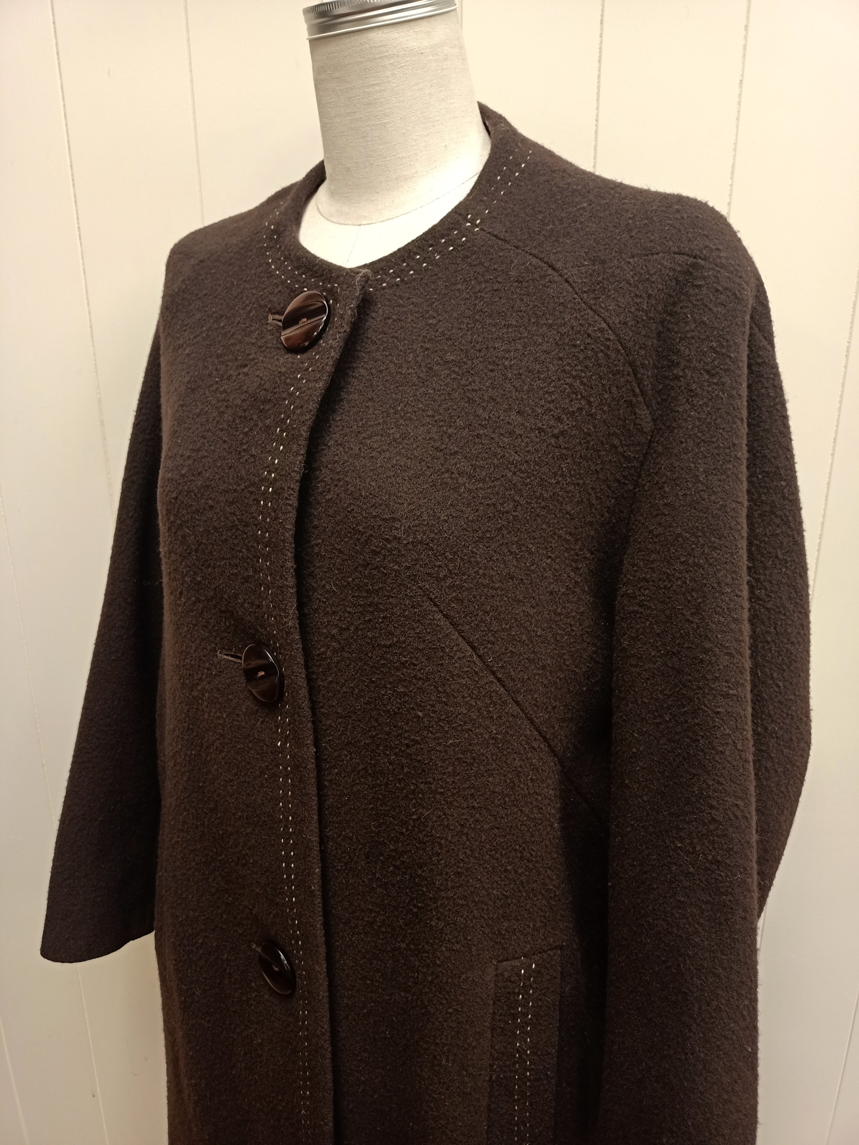 Vintage John Stephen Brown Coat