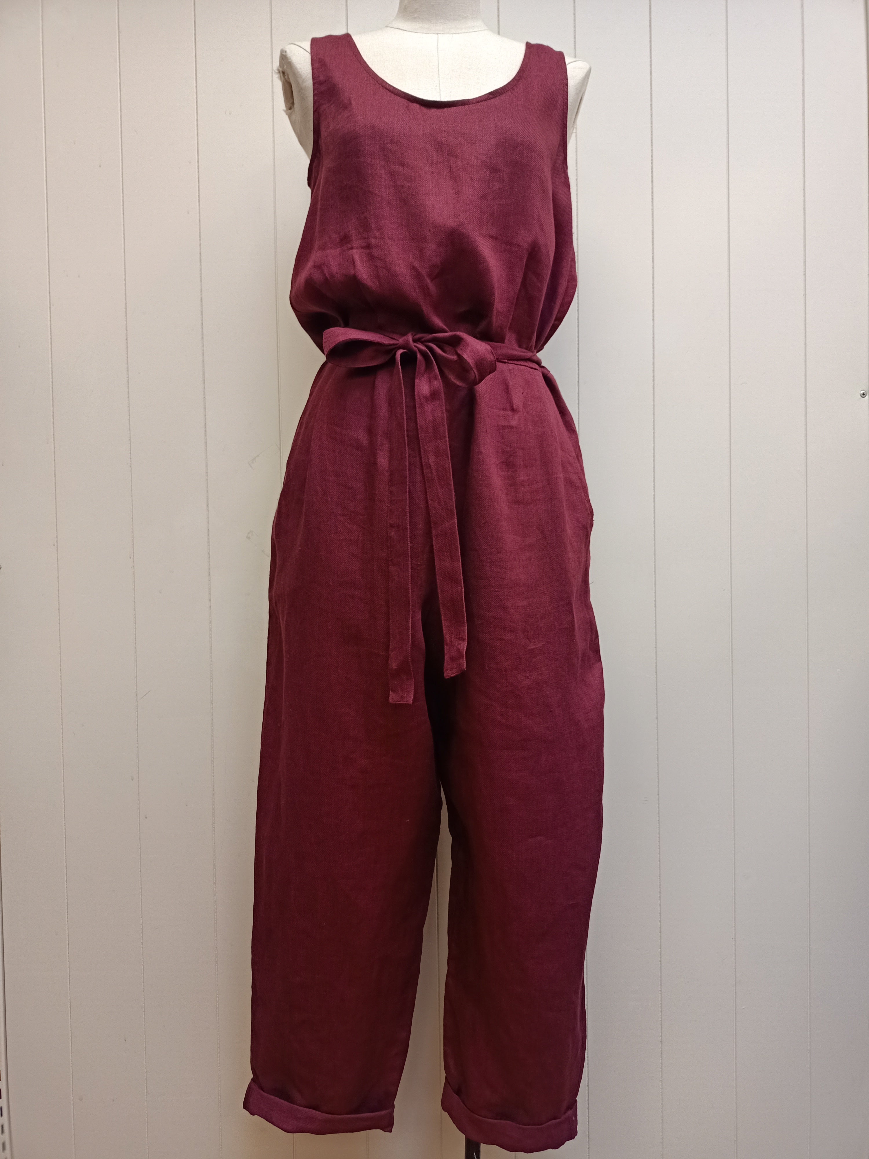 Elk Burgundy Jumpsuit
