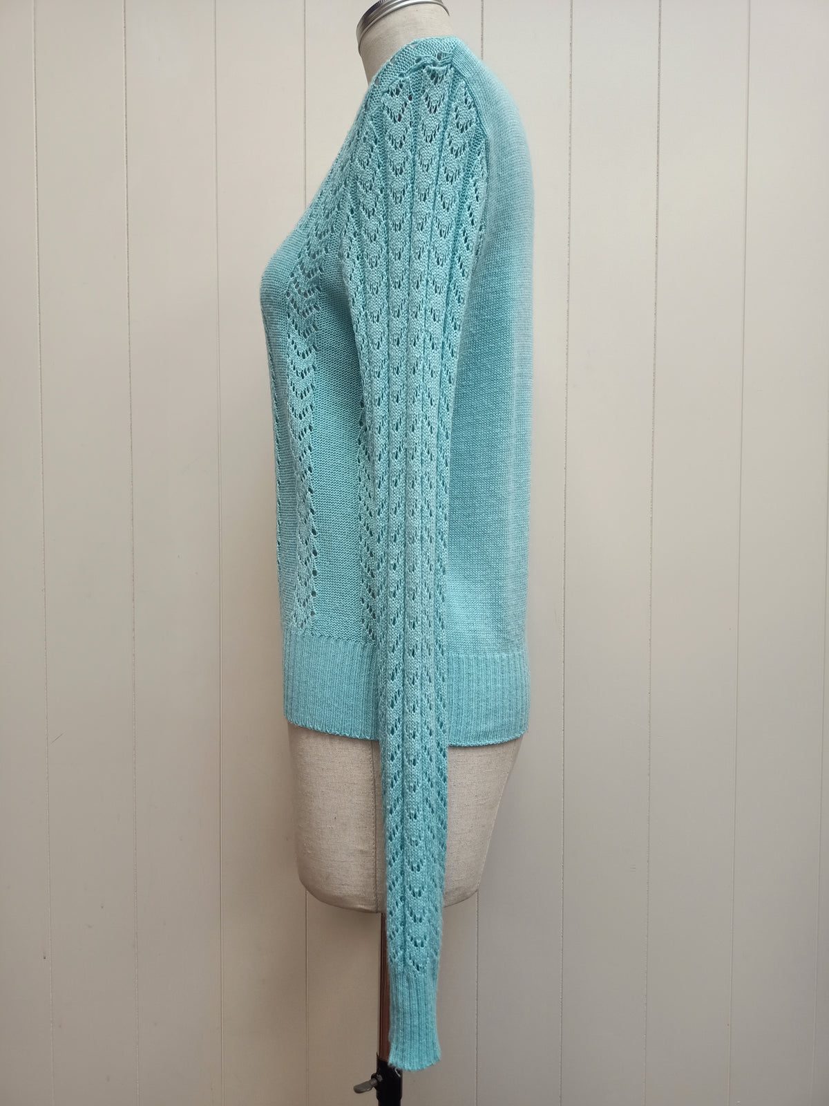 Vintage Royal Wyndham Collection Pointelle Sweater
