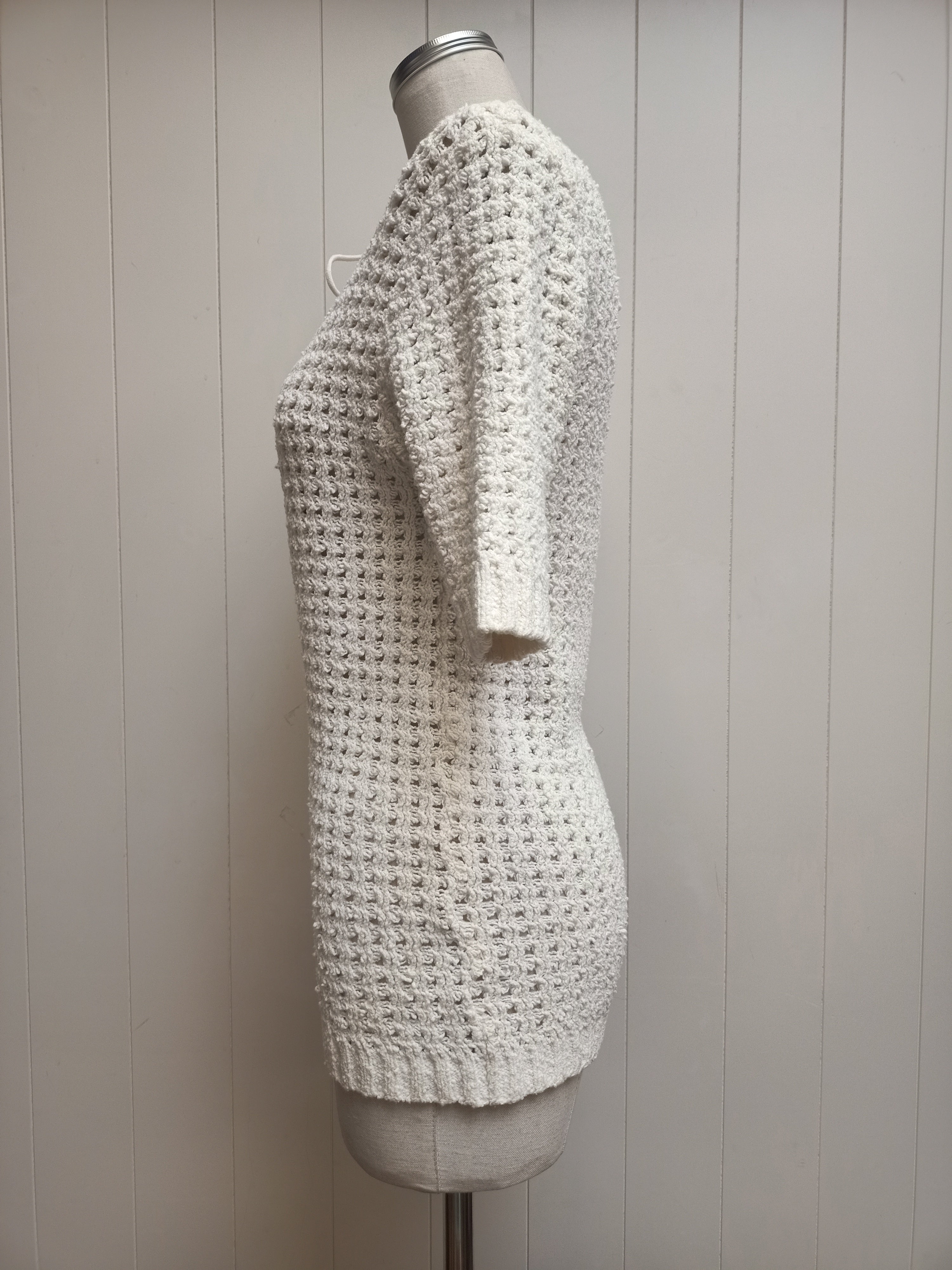 Vintage Crimped Knit Shirt