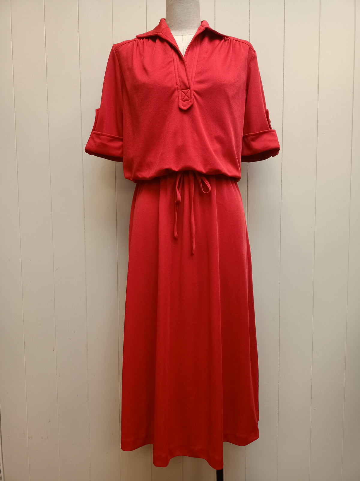 Vintage Love Story Red Dress