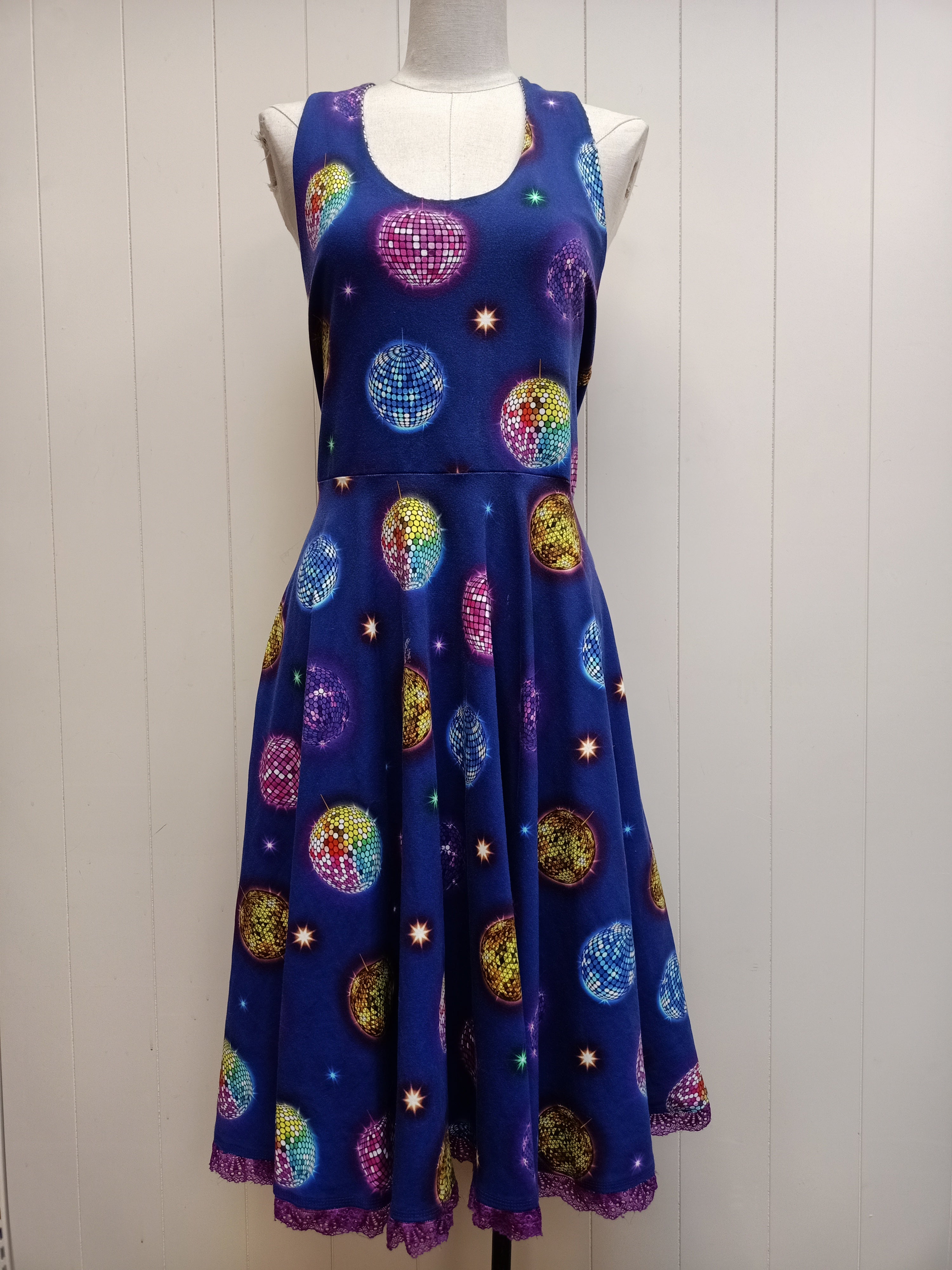 Vibrant Disco Ball Dress
