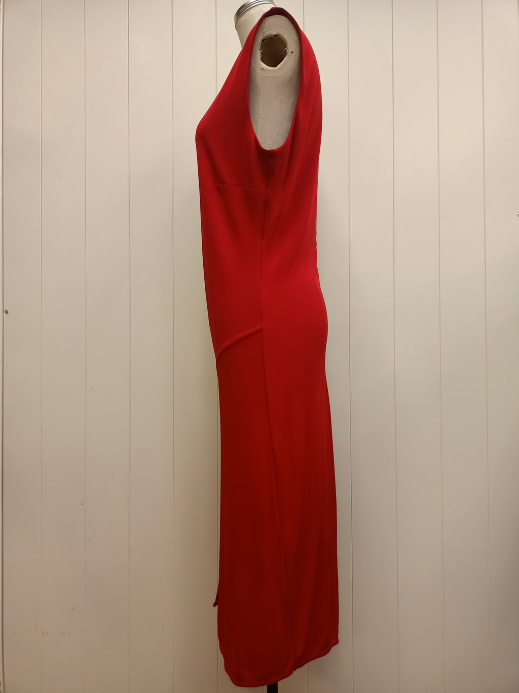 DKNY Red Assymetric Dress