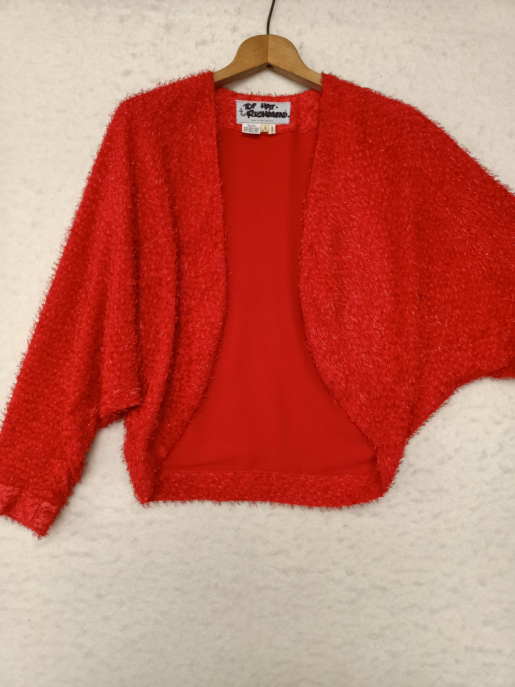 Vintage Tivadar Eyelash Fringe Bolero