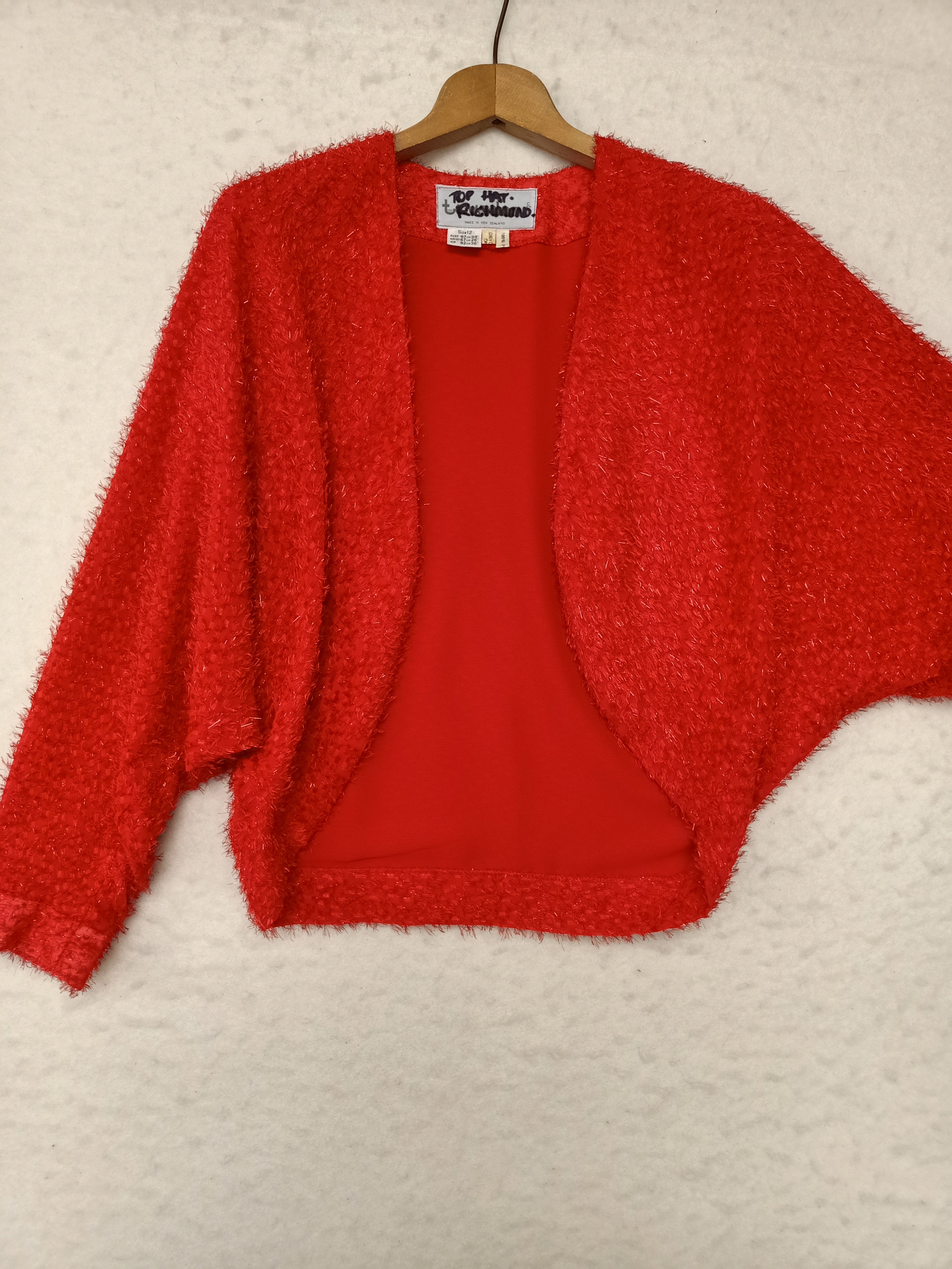 Vintage Tivadar Eyelash Fringe Bolero