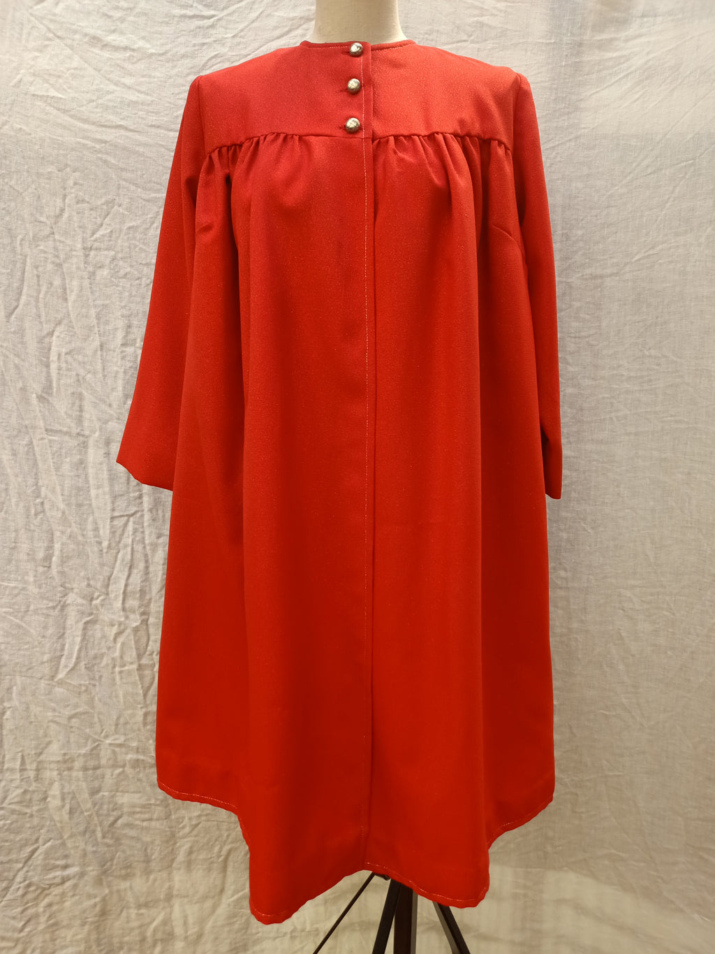 Vintage Sparkly Red Overcoat