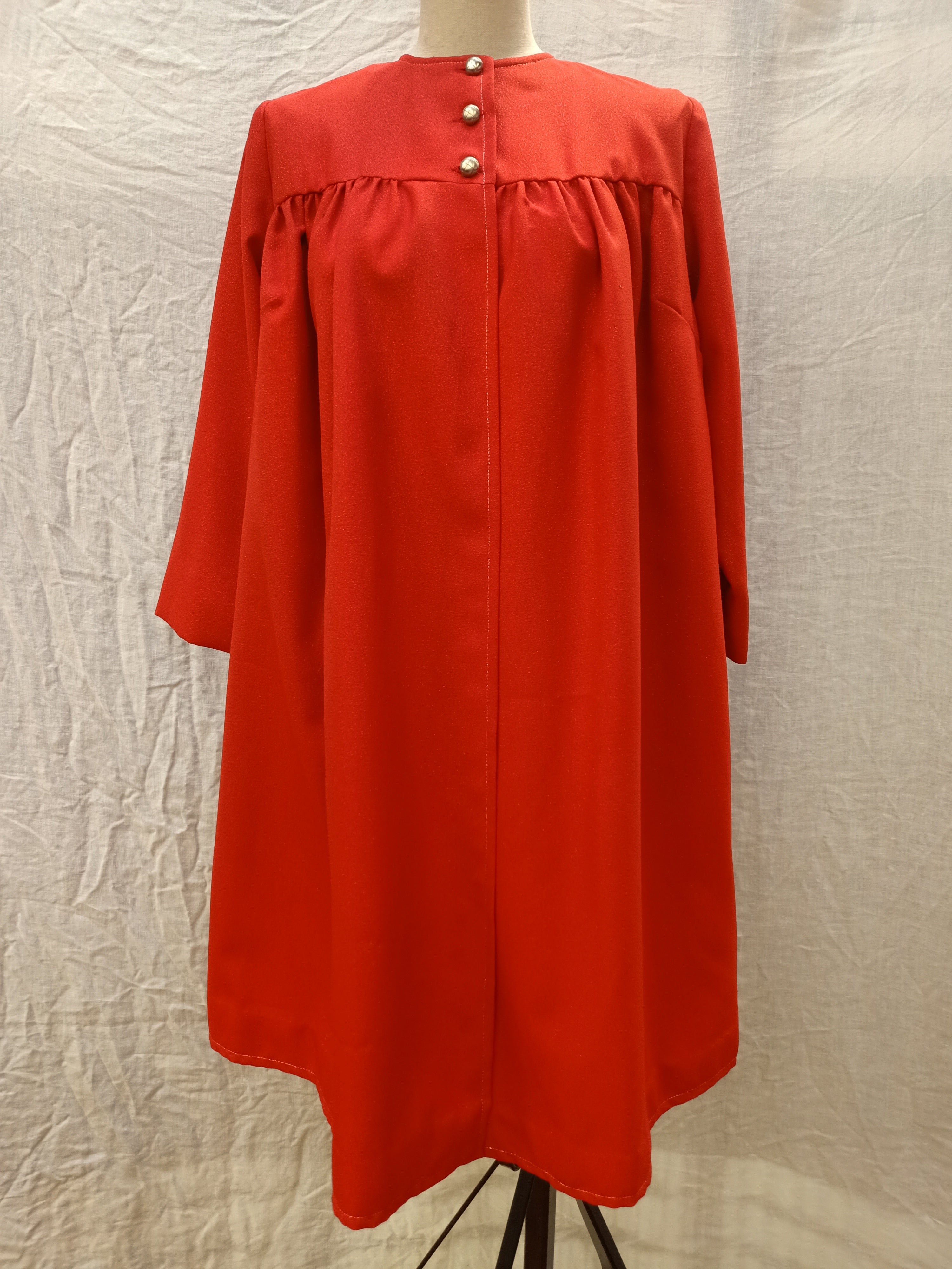 Vintage Sparkly Red Overcoat