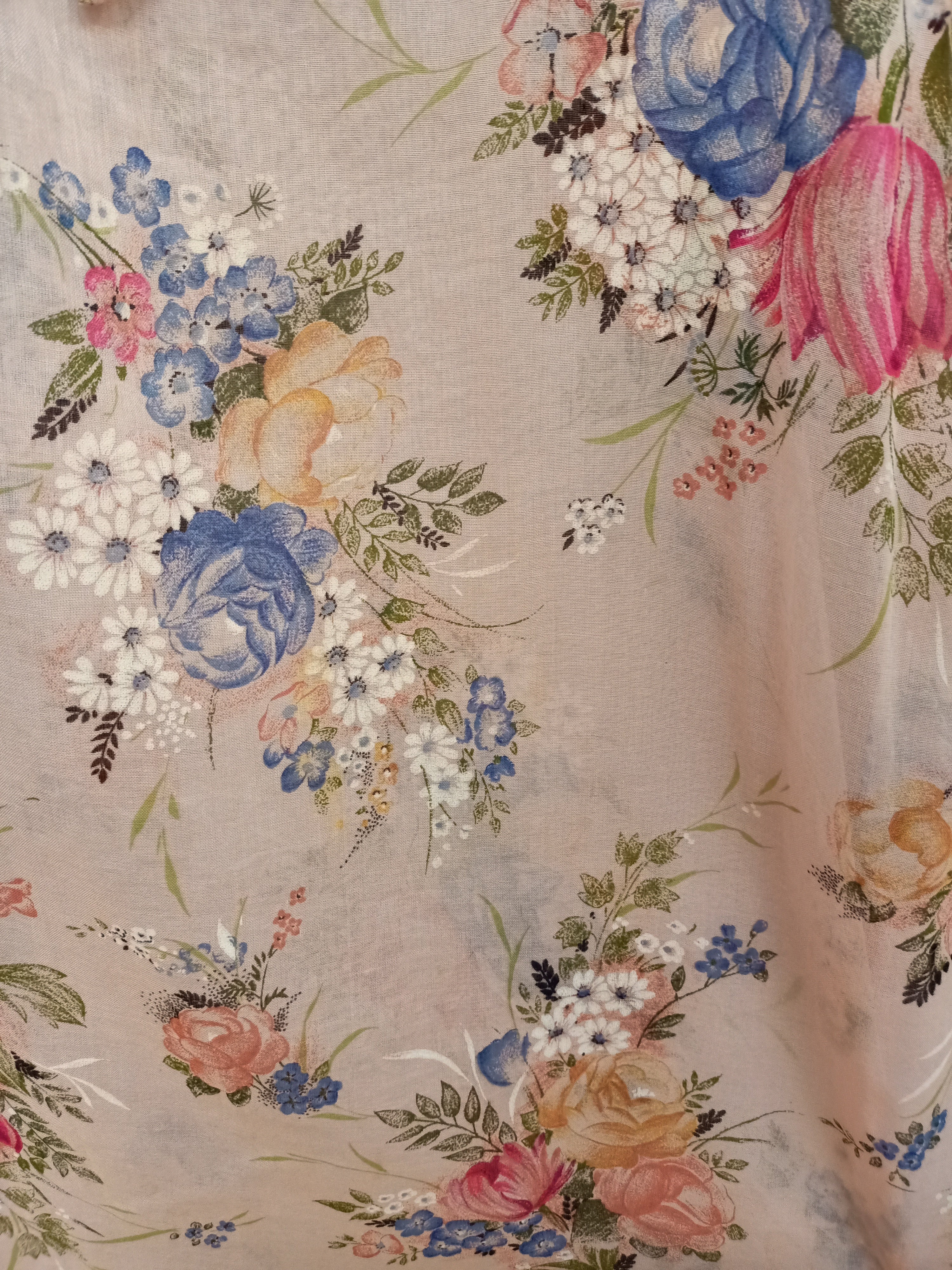 Floral Cotton Voile Dress