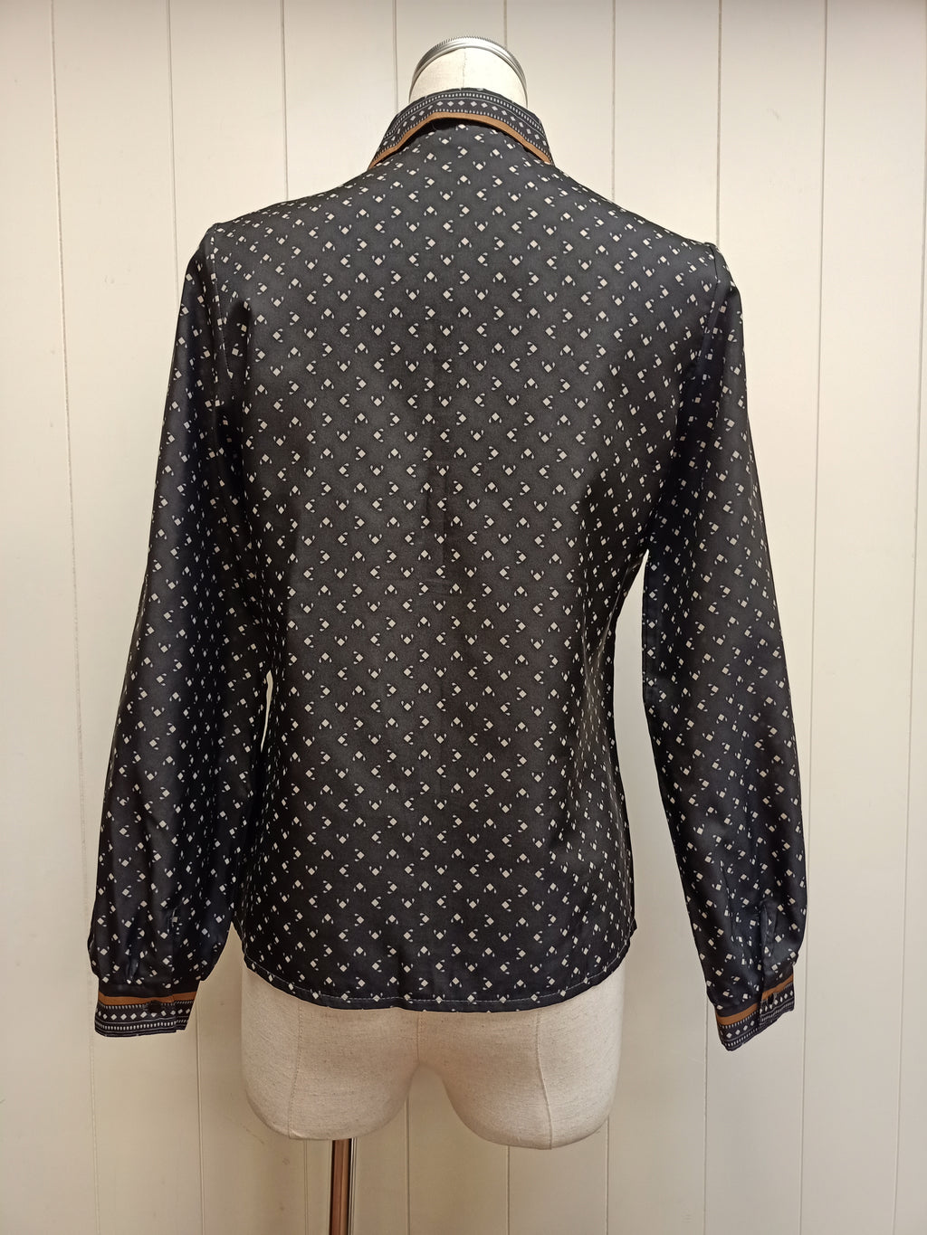 Vintage Lady Lichfield Geometric Shirt