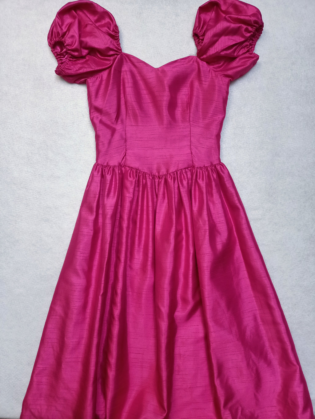 Vintage Pink Puff Dress