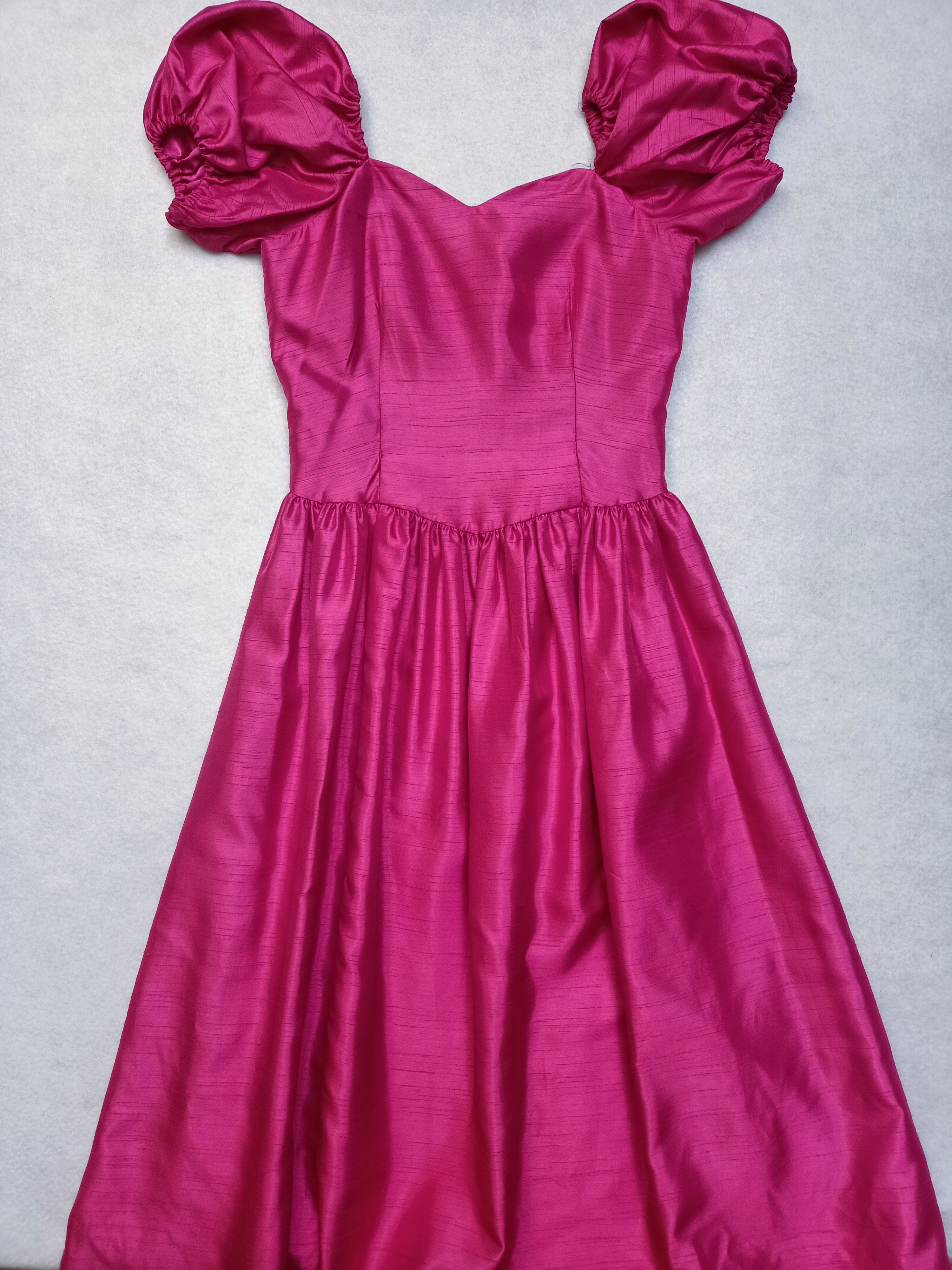 Vintage Pink Puff Dress