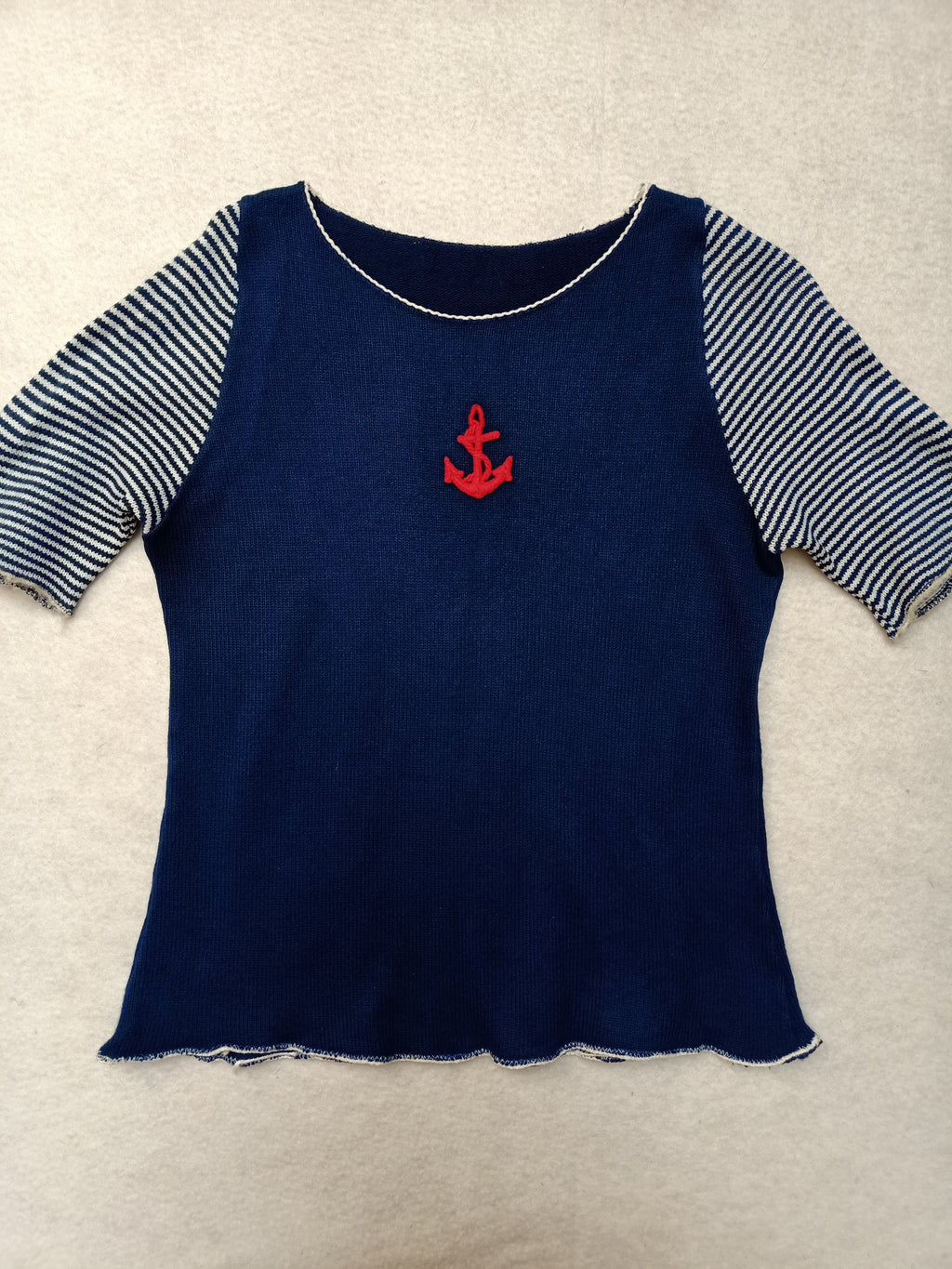 Vintage Sailor Knit Shirt