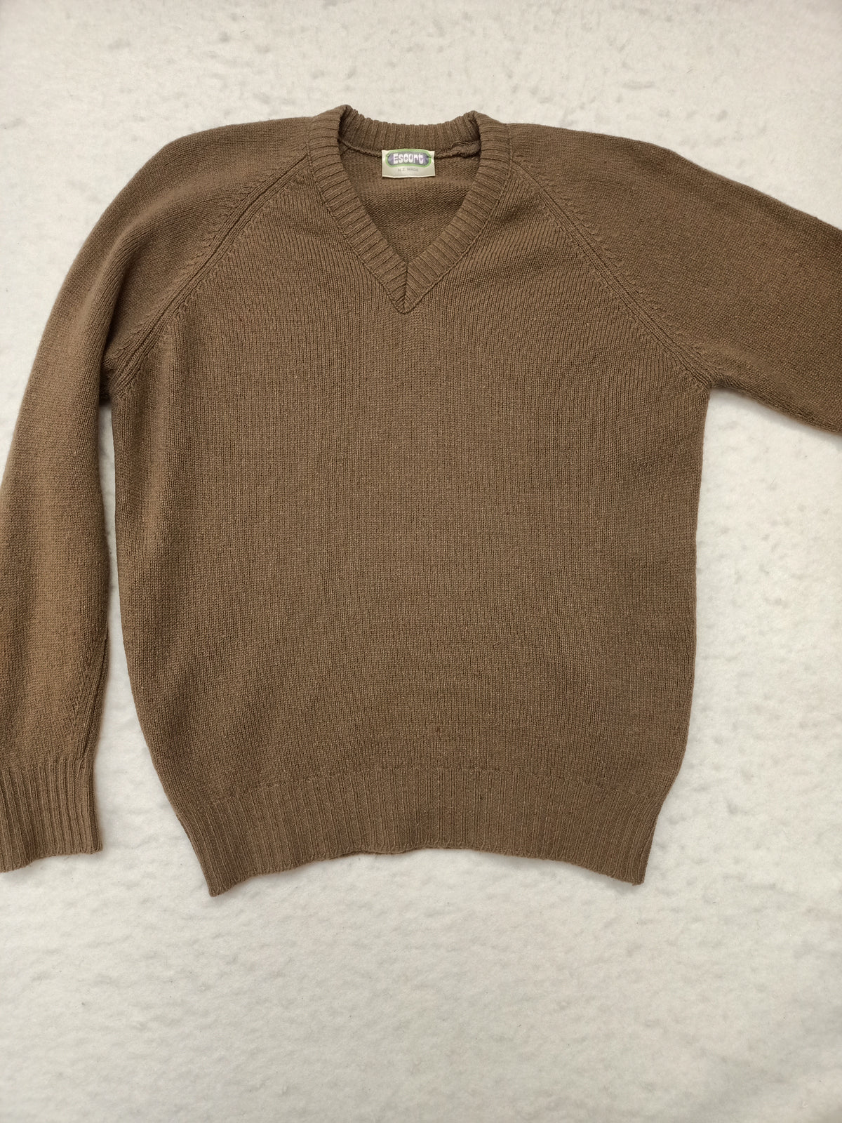 Vintage Mens Escort Sweater