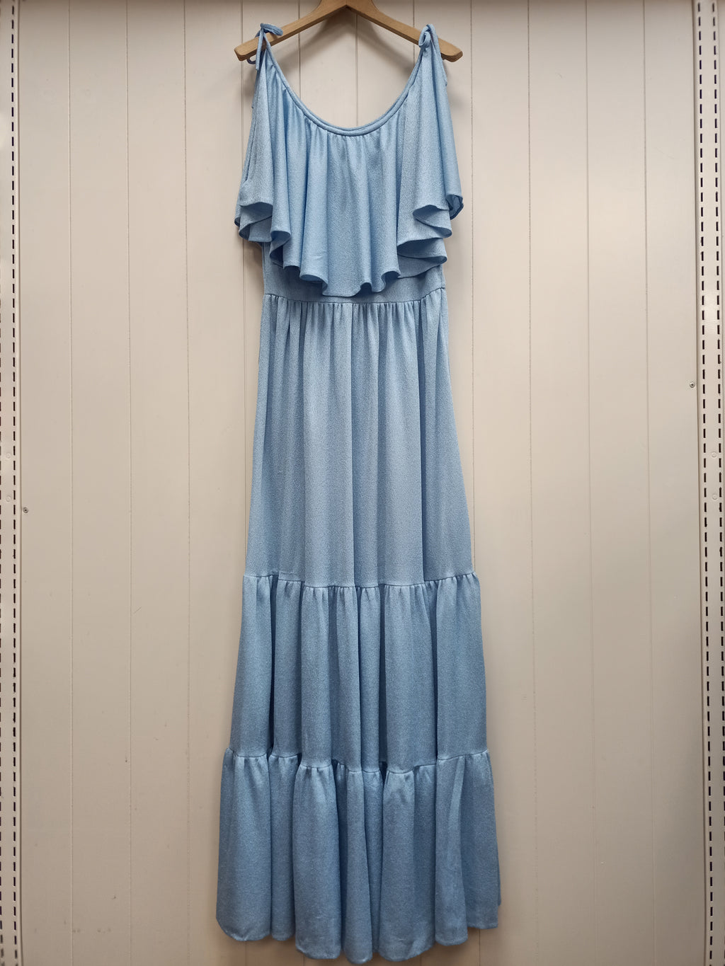 Vintage Flutter Maxi Dress