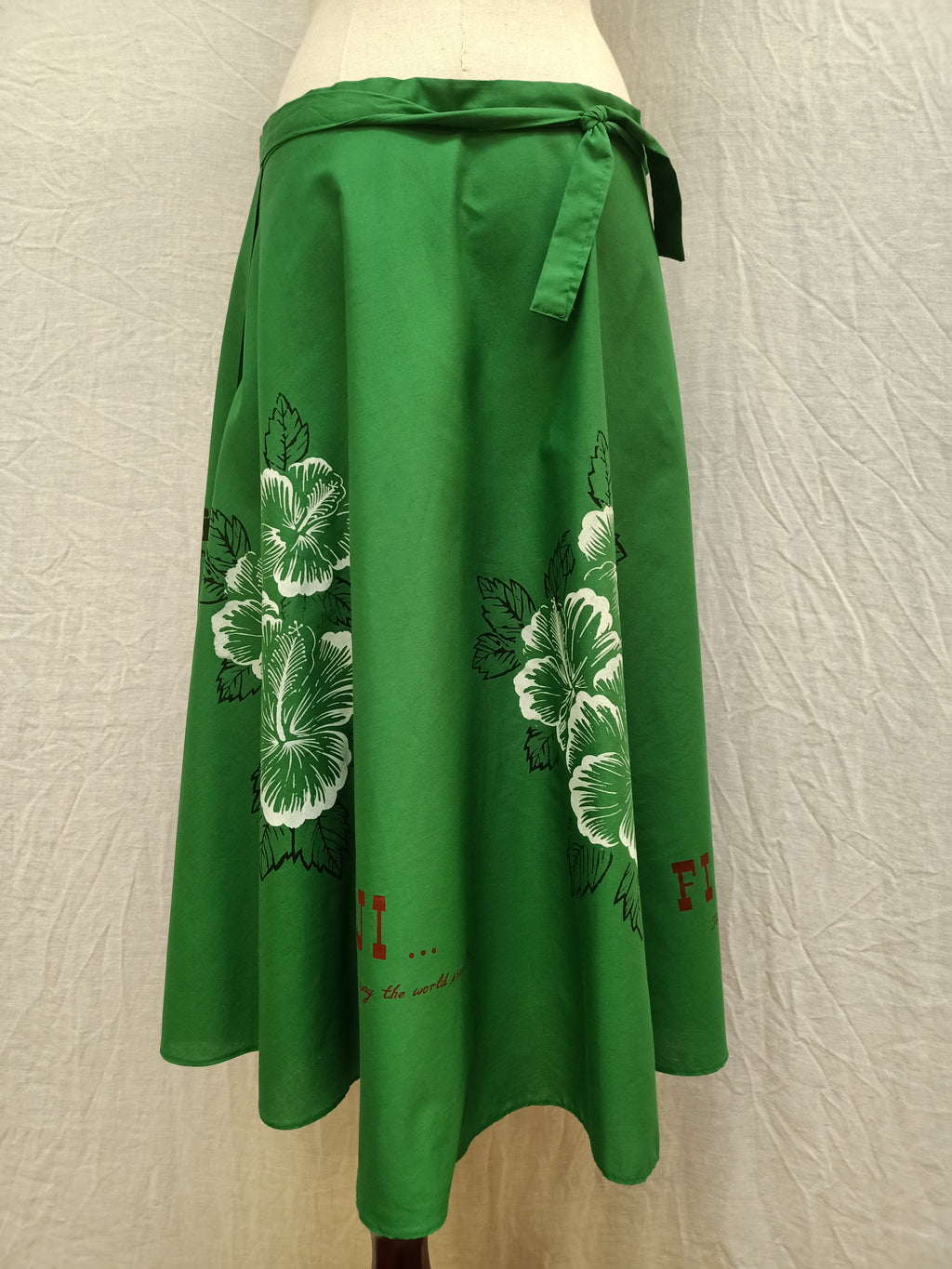 Fiji Green Wrap Skirt