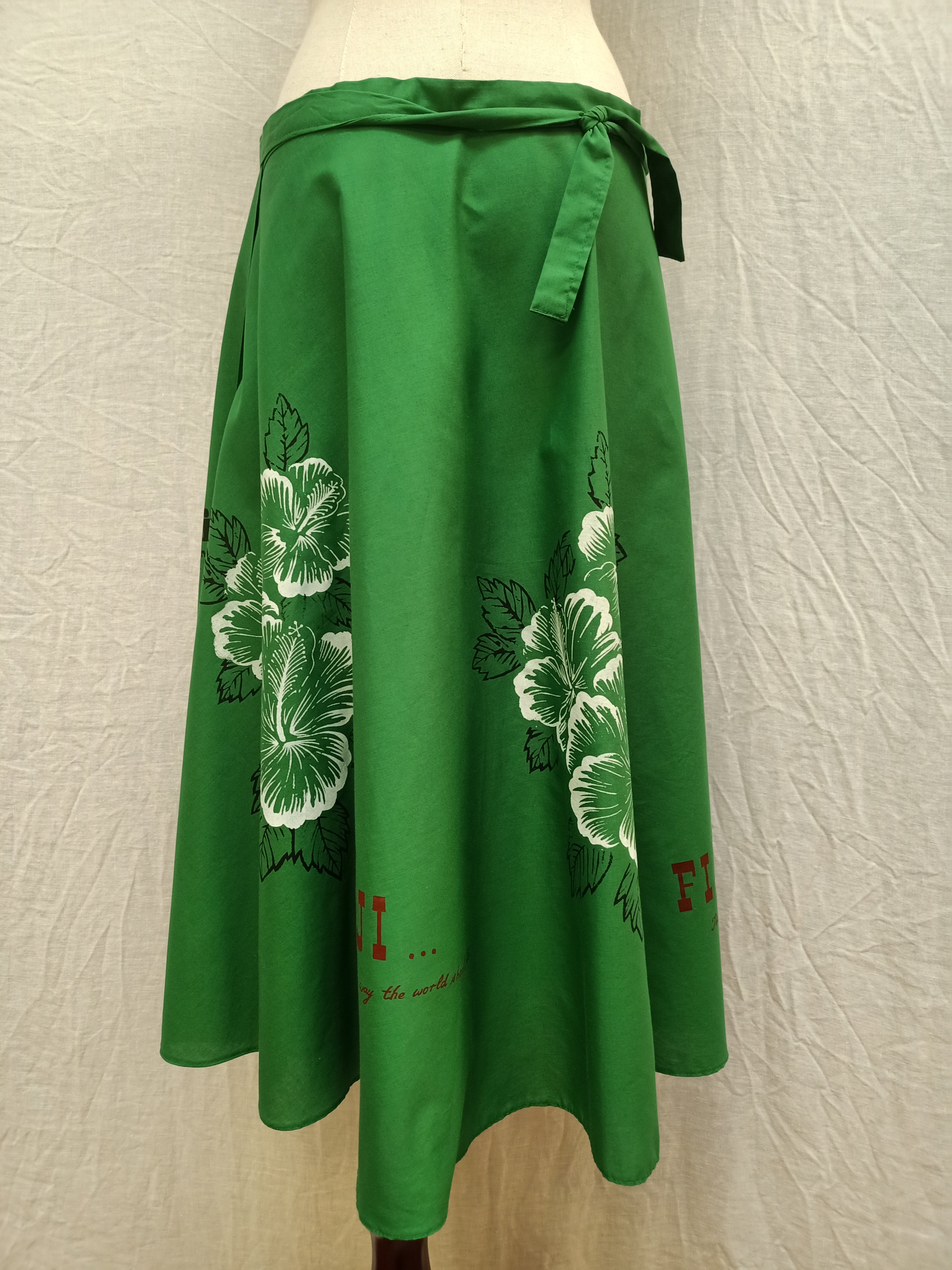 Fiji Green Wrap Skirt