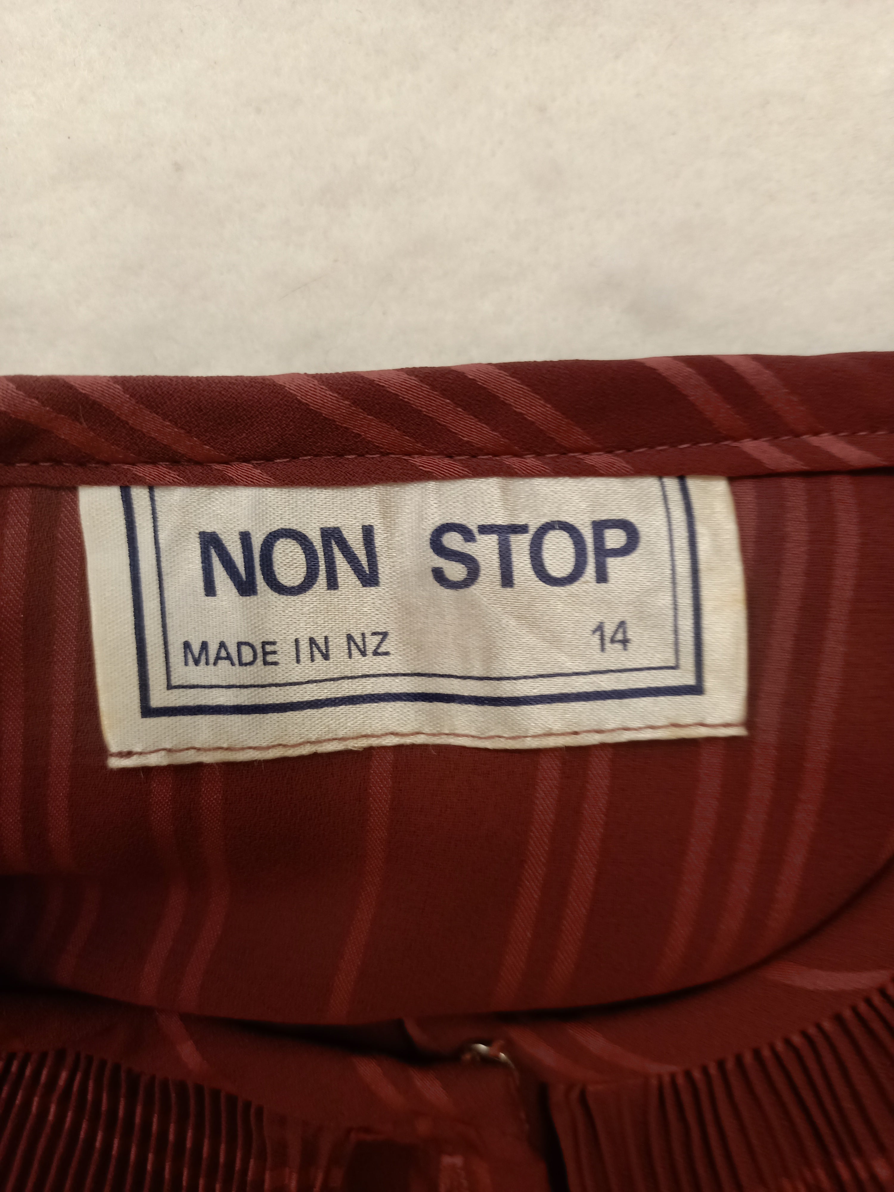 Vintage Non Stop Maroon Dress