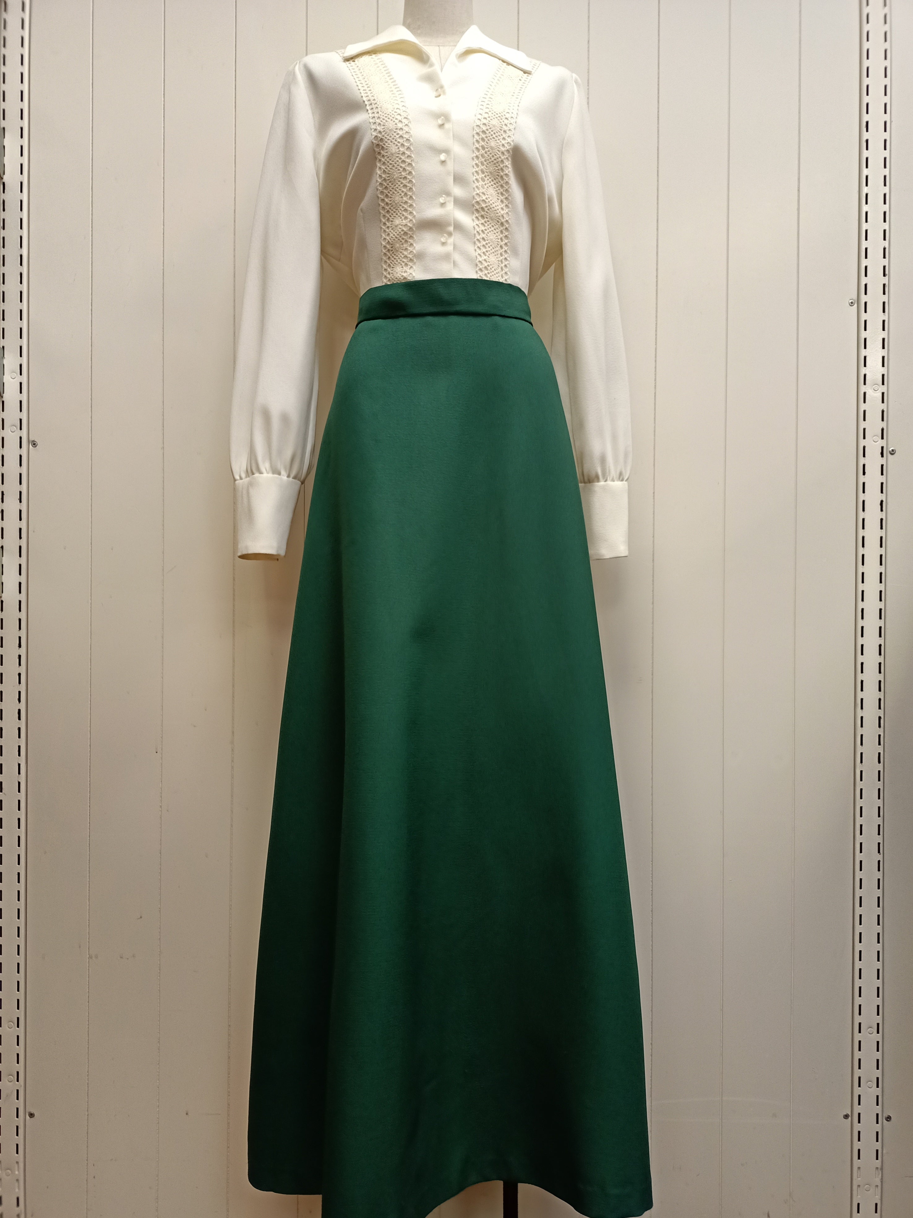 Vintage American Lady Maxi Dress