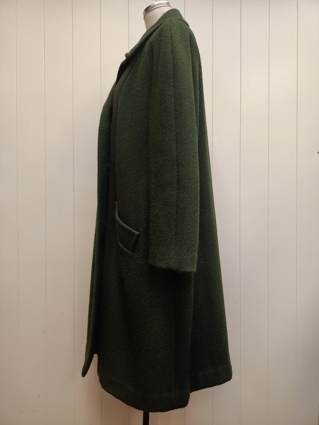 Vintage Forest Green Coat