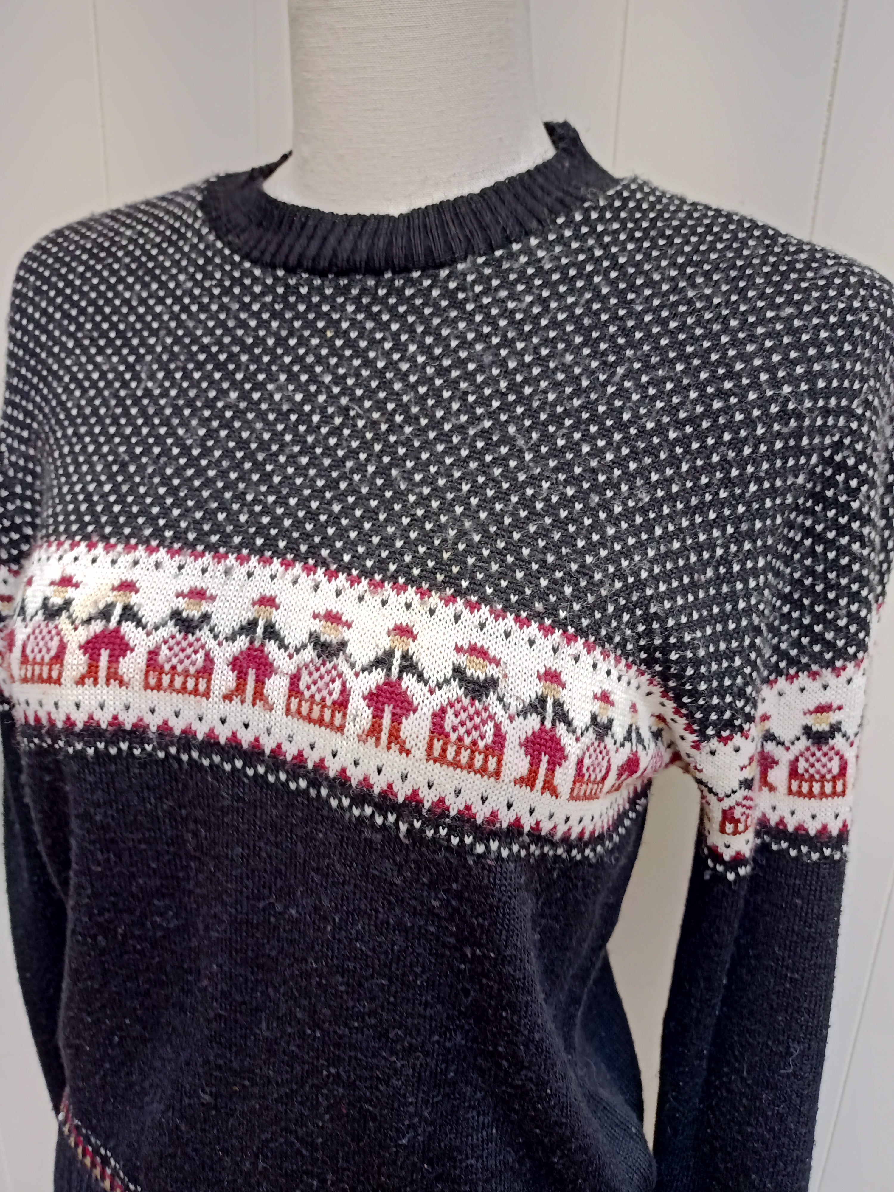 Vintage Nordic Knit Jumper
