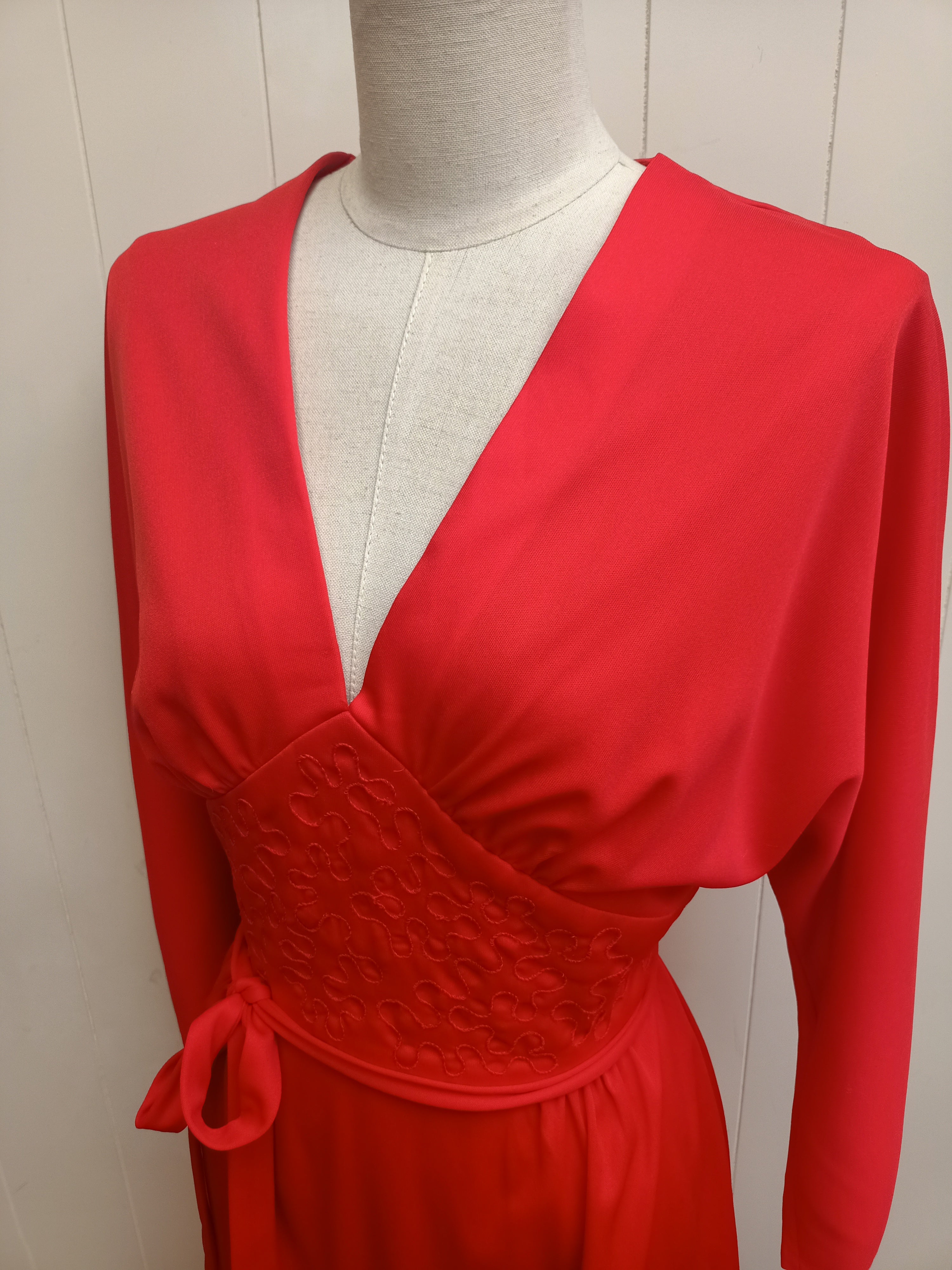 Vintage Jonathan Howard Red Dress