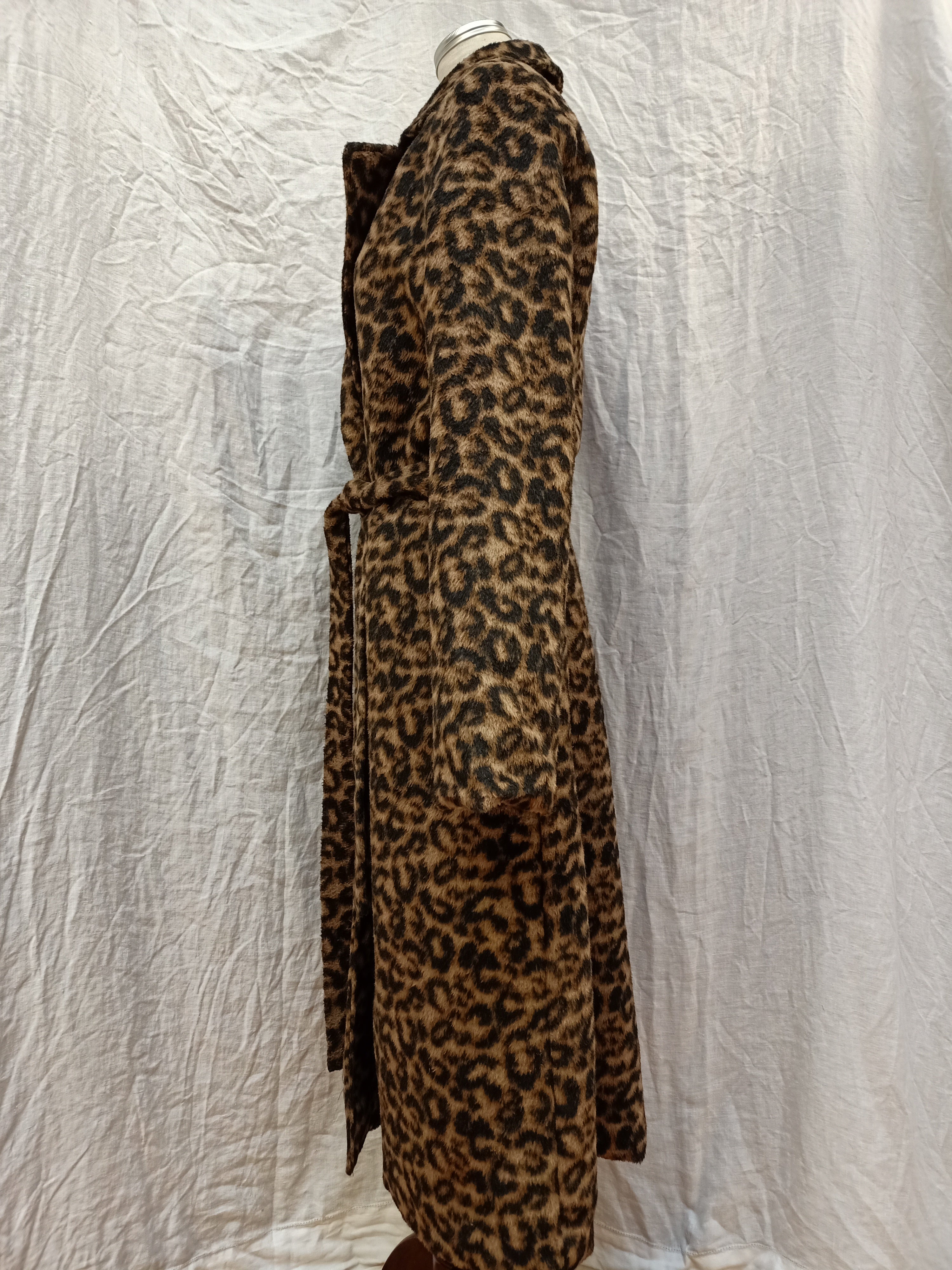 Leopard Print Coat