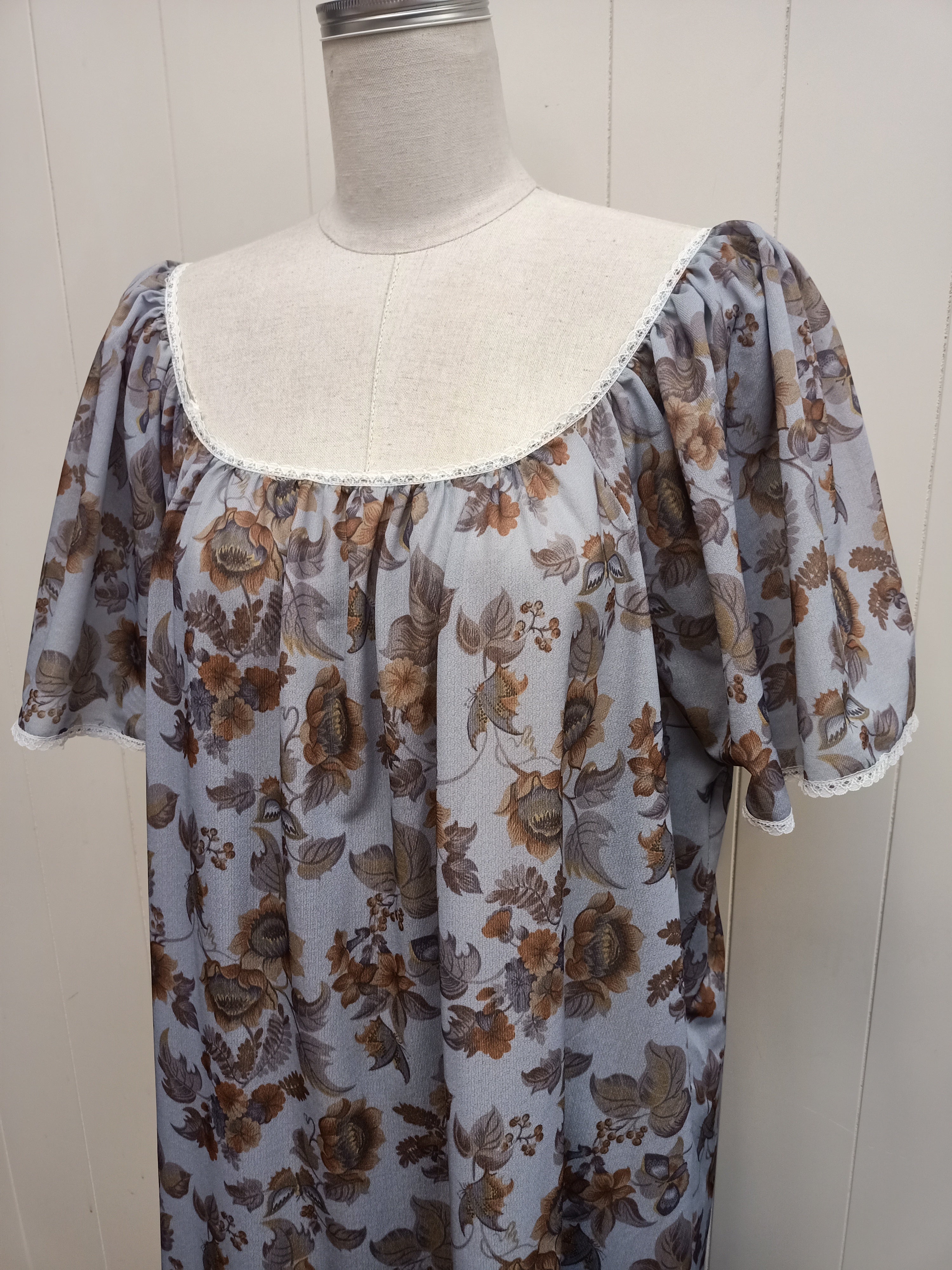 Vintage Zappa Butterfly Floral Maxi Dress