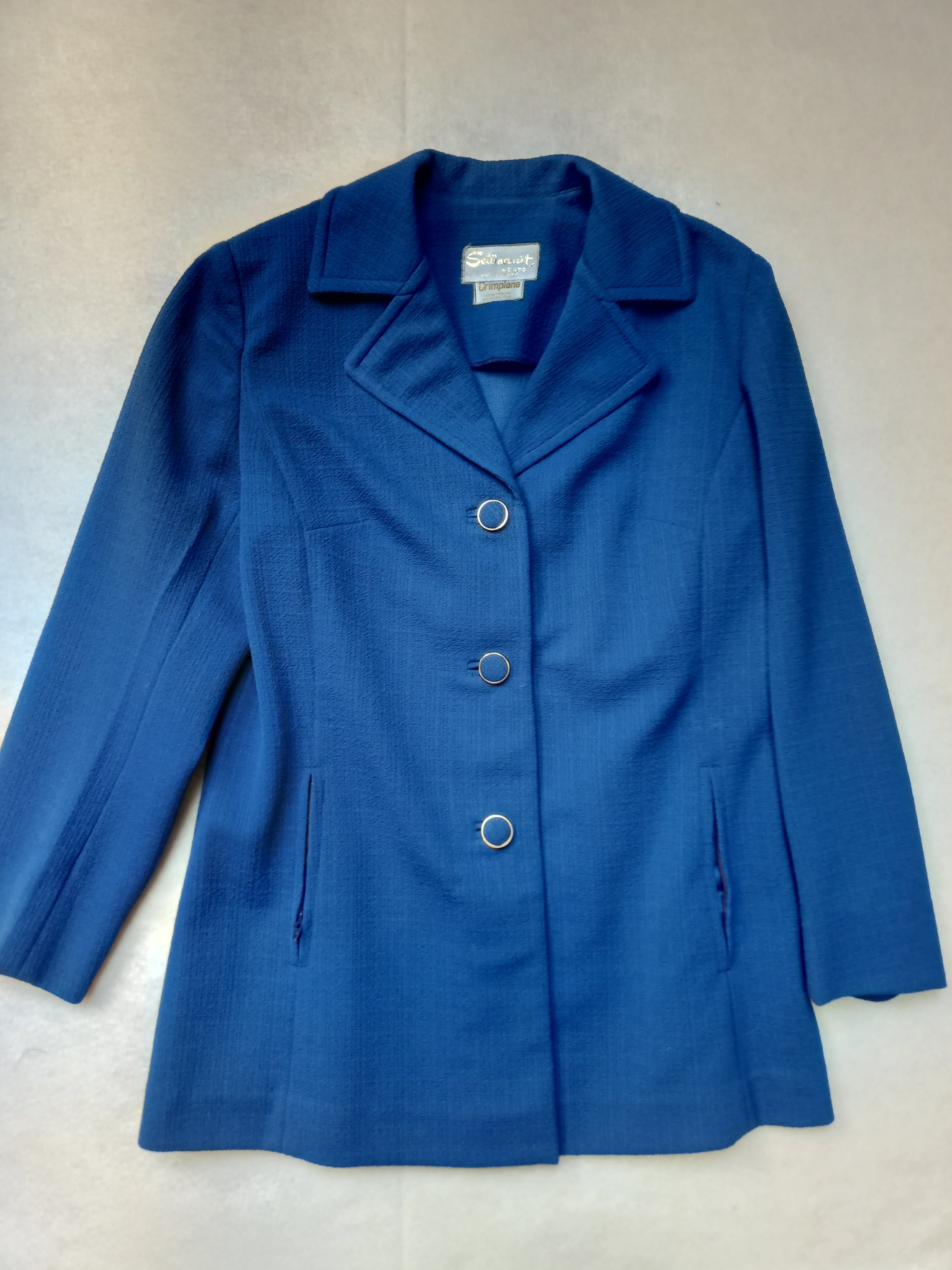 Royal Blue Vintage Jacket