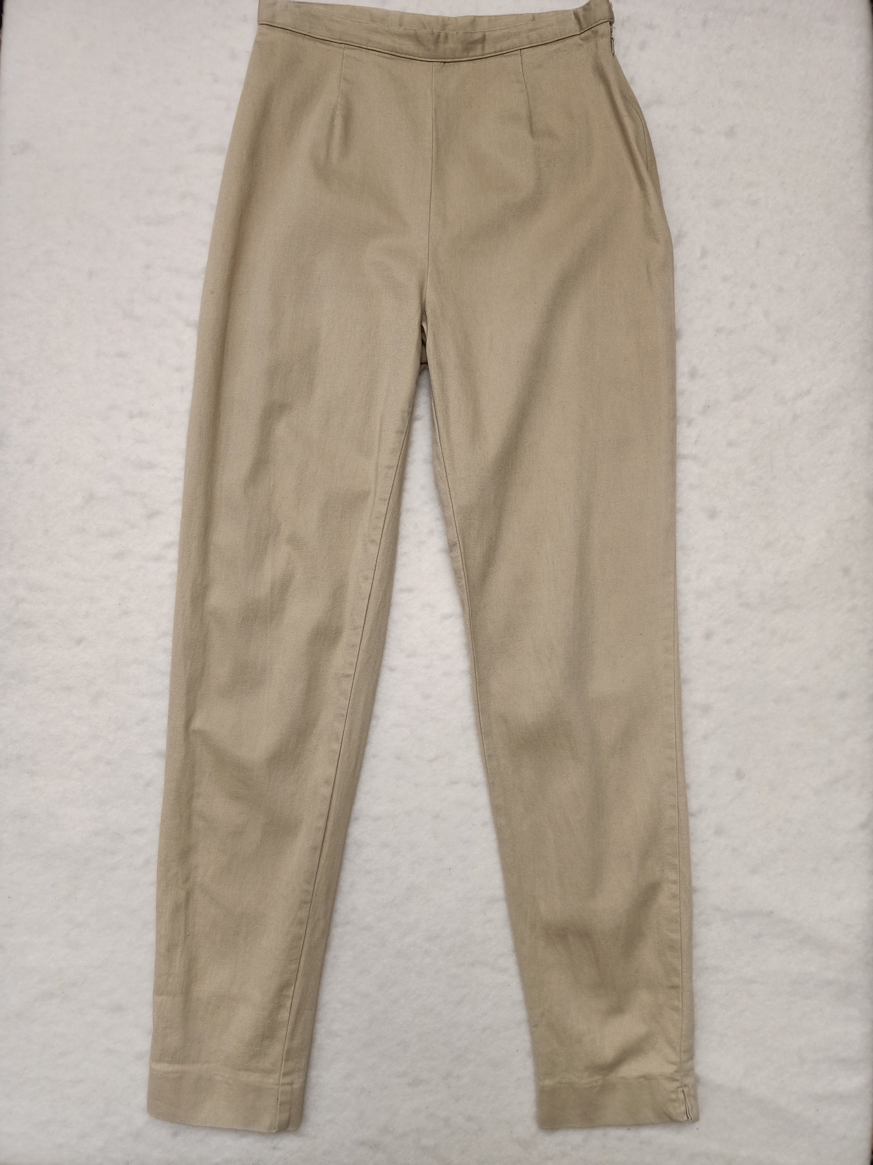 Retro Ezibuy Slub Cotton Pants