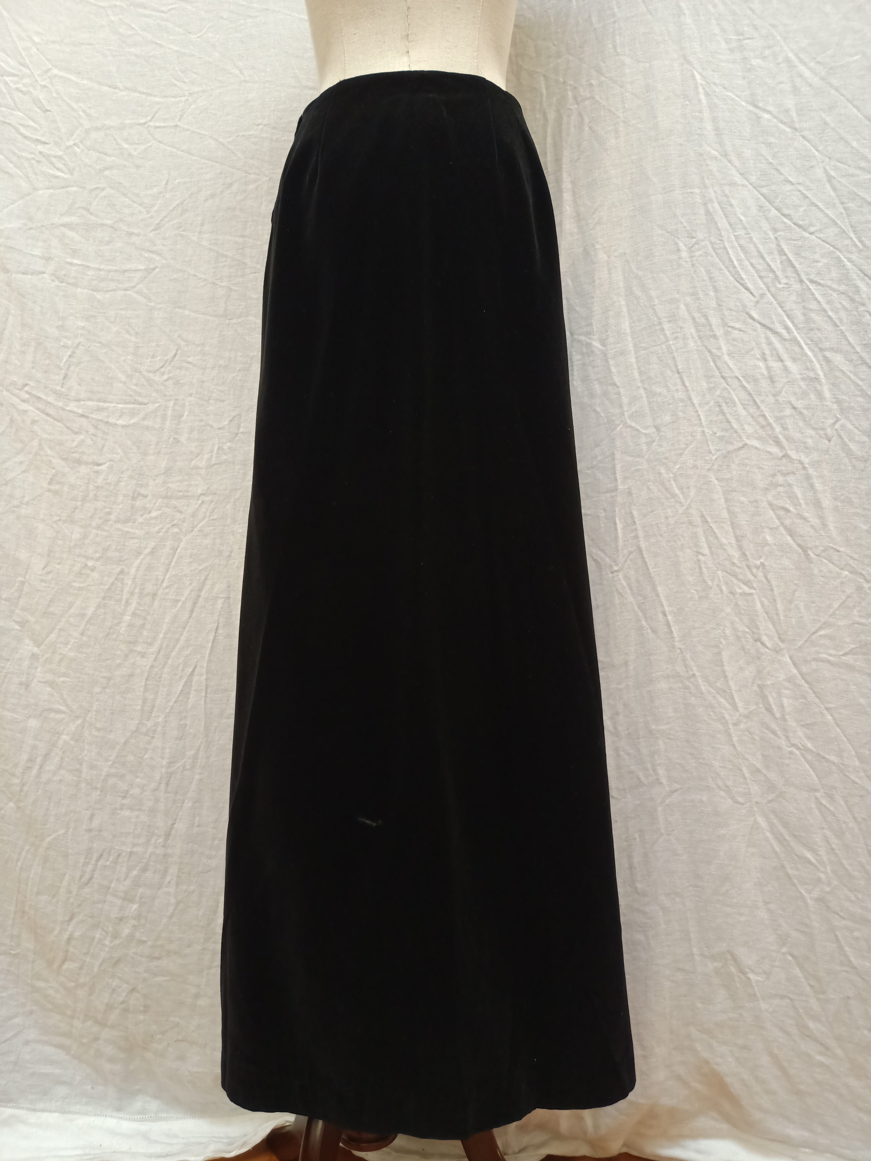 Vintage Velvet Skirt